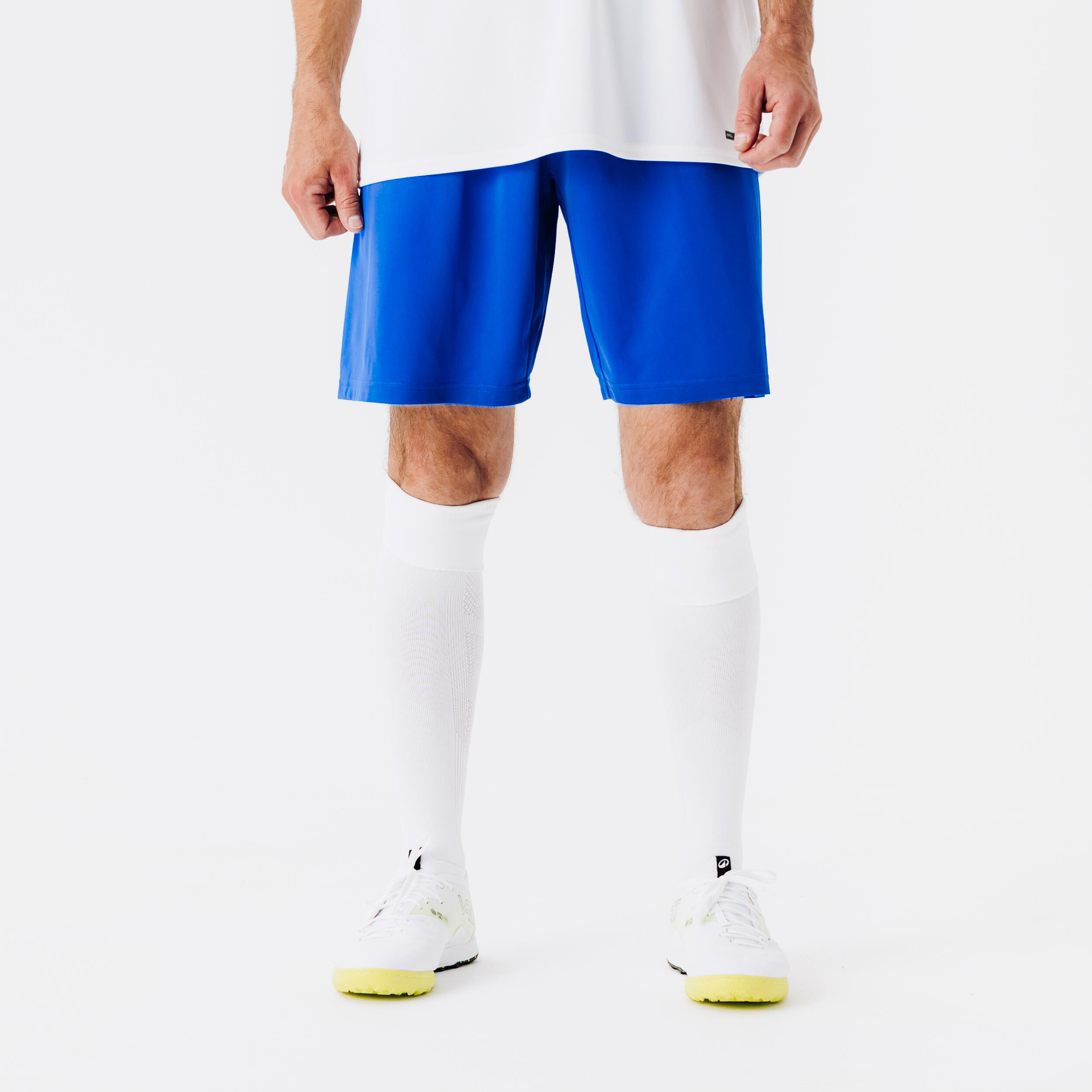 Quick-Drying Soccer Shorts - F 100 Blue