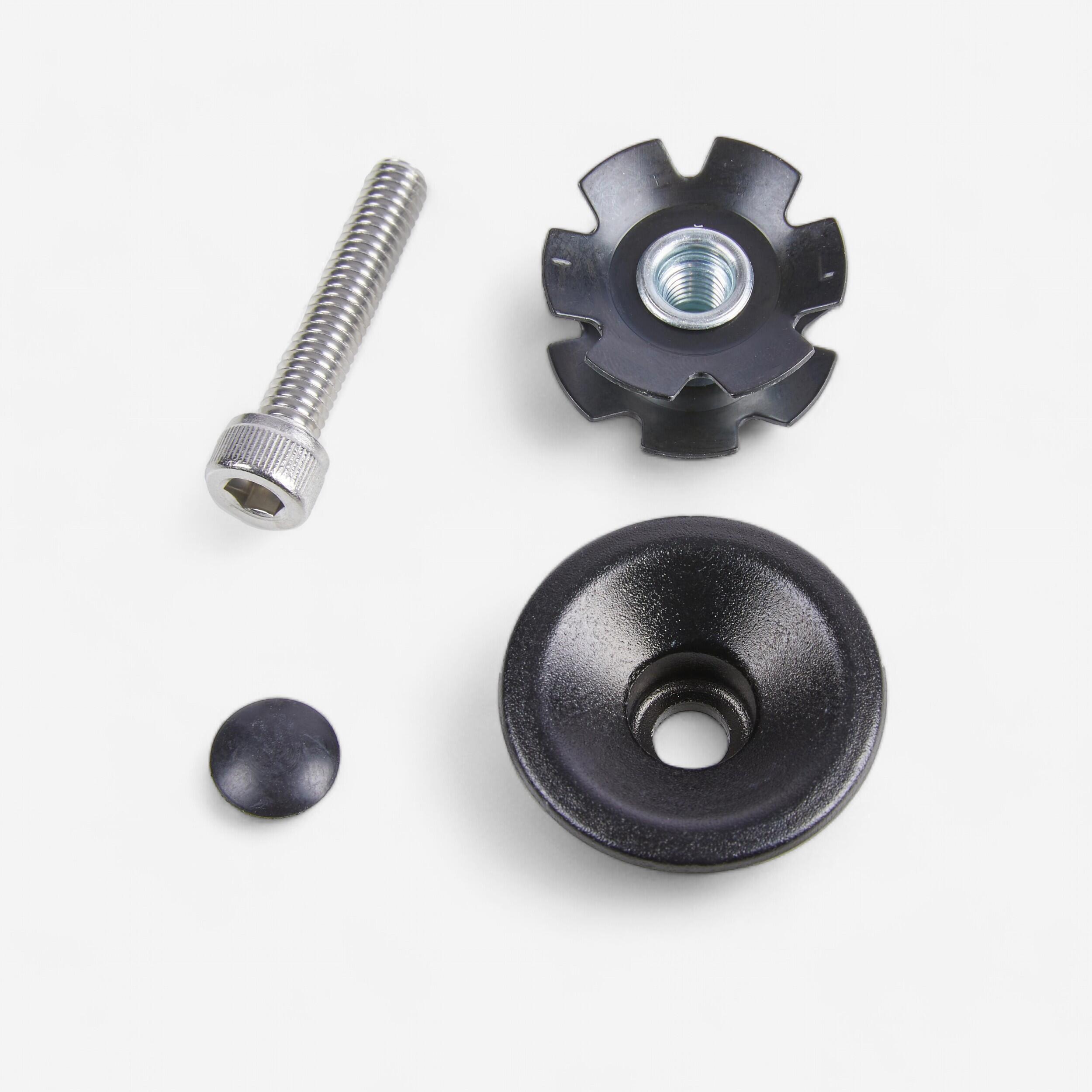 1 1/8" Headset Top Cap & Star Nut