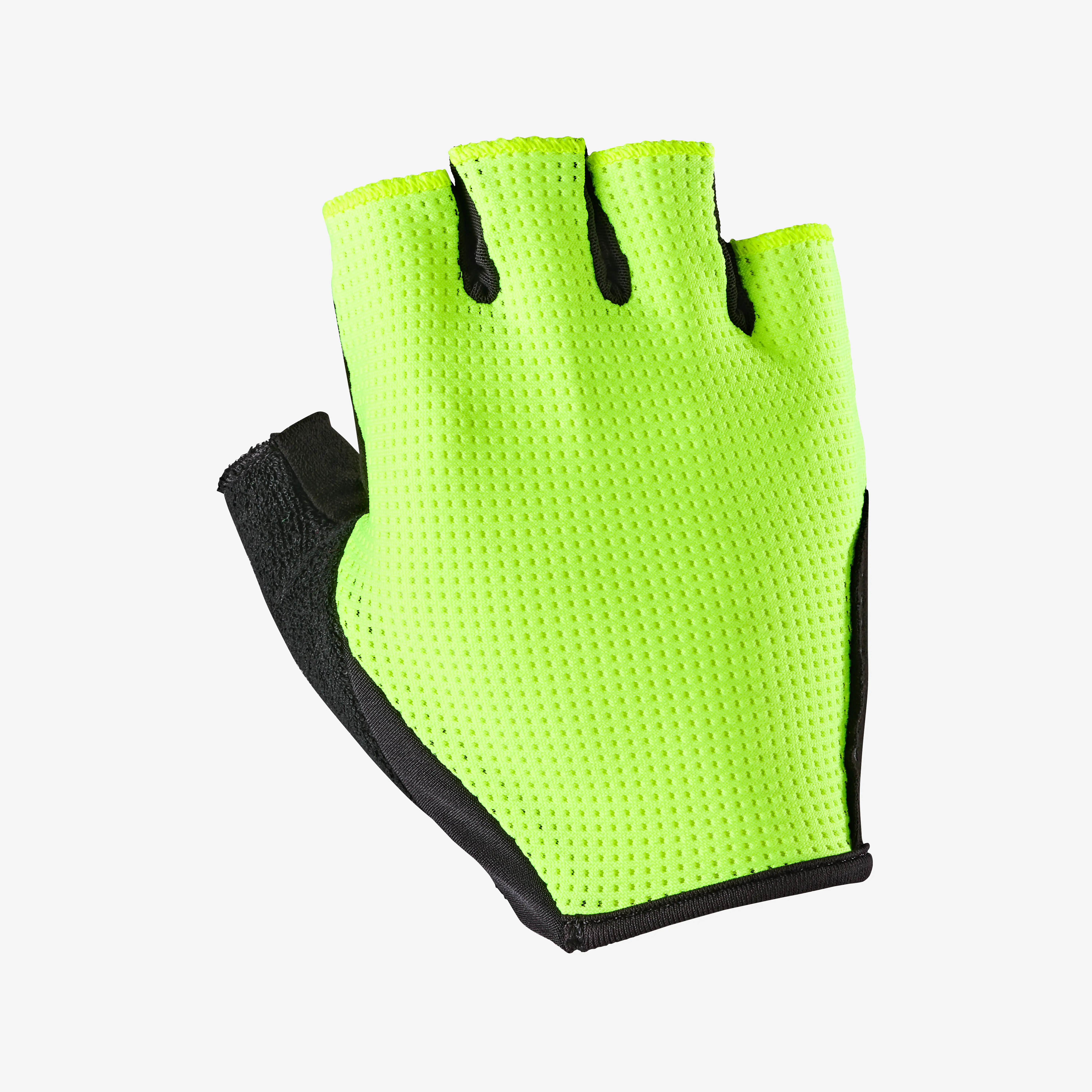 Road Cycling Gloves - 500 Neon Yellow