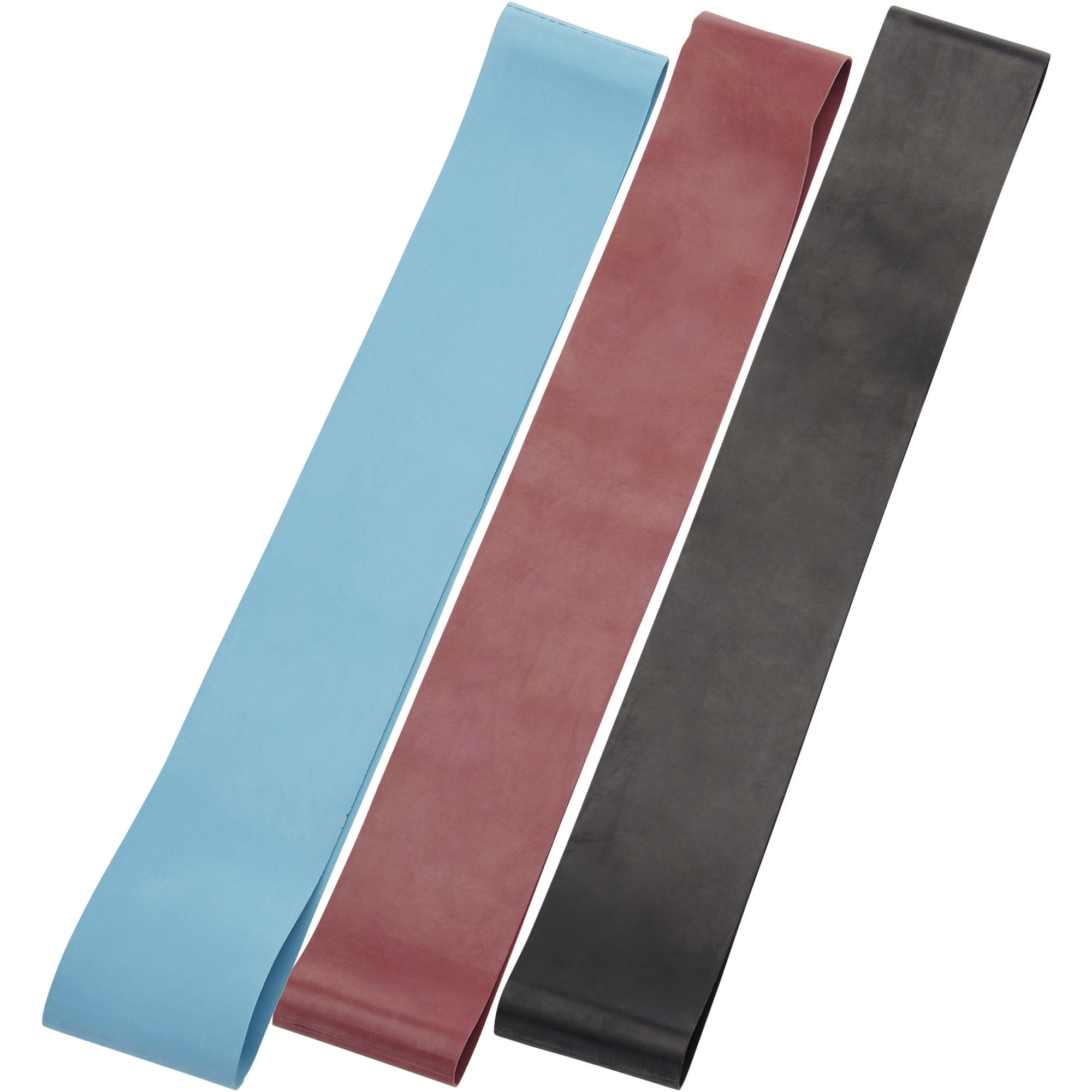 Pilates Resistance Bands x3, 5-6-7 kg
