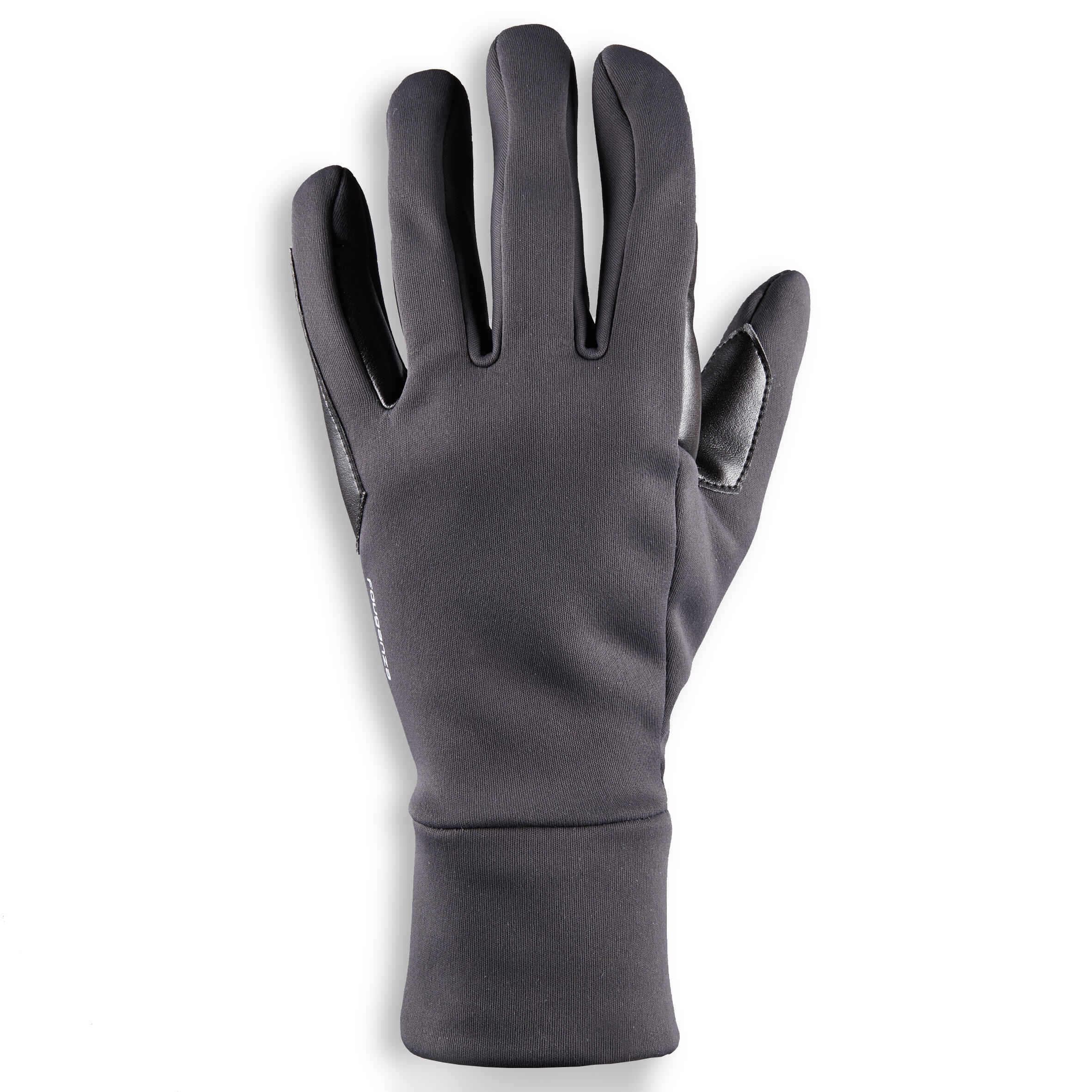 100 Warm Horseback Riding Gloves - Dark Grey