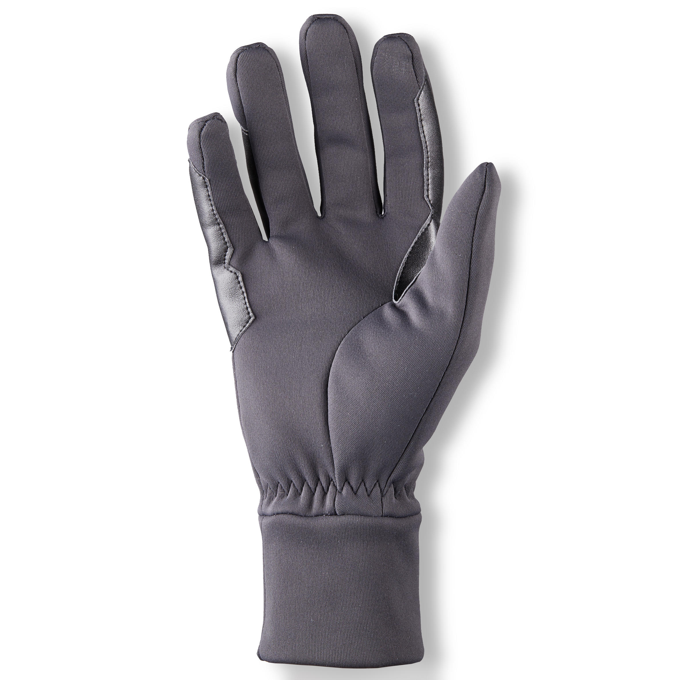 100 Warm Horseback Riding Gloves - Dark Grey