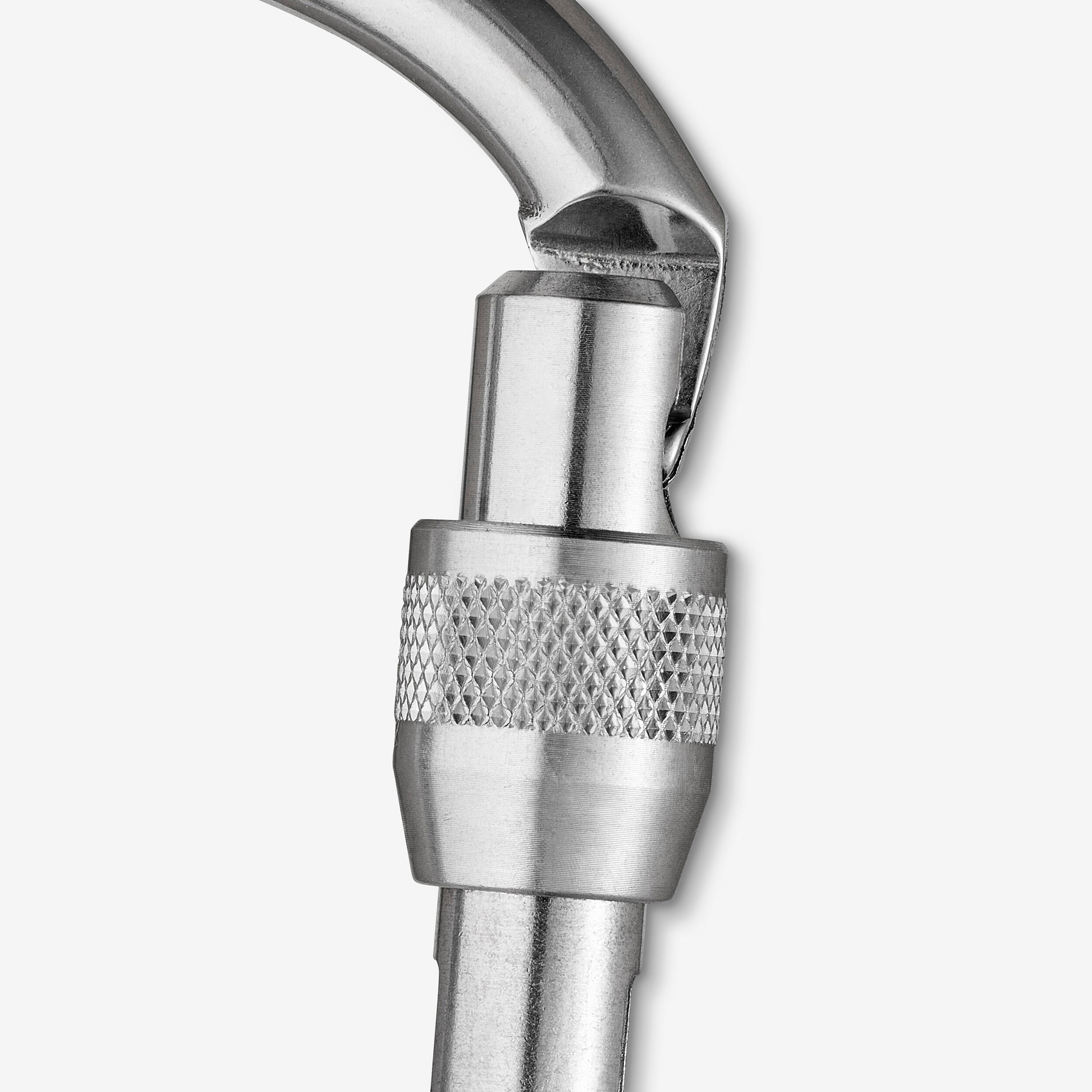 Climbing Screwgate Carabiner - Rocky M Polish
