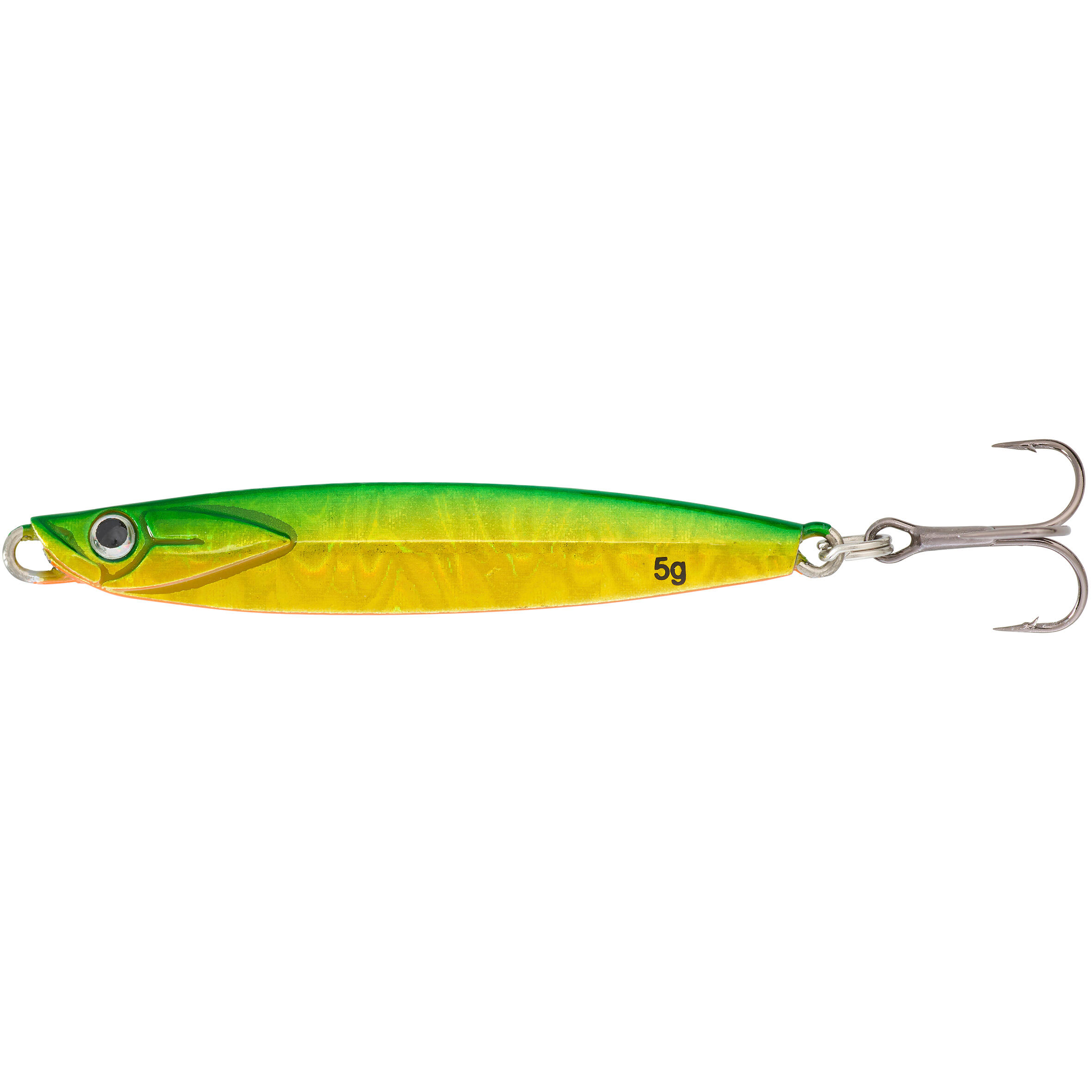 BIASTOS FW 5 g Lure Fishing Casting Jig Jigging Spoon Green/Orange