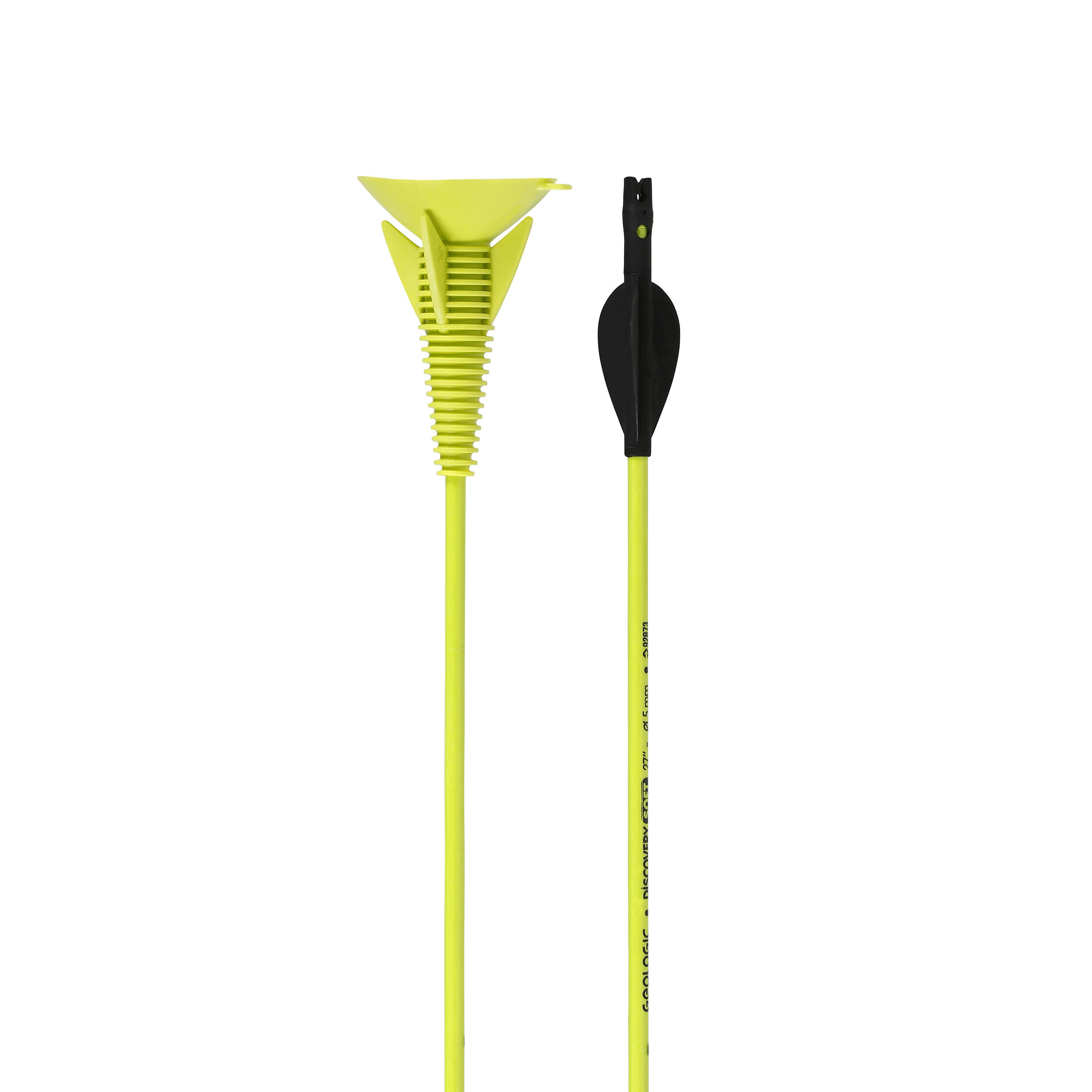 x2 Archery Arrows - Discosoft Green