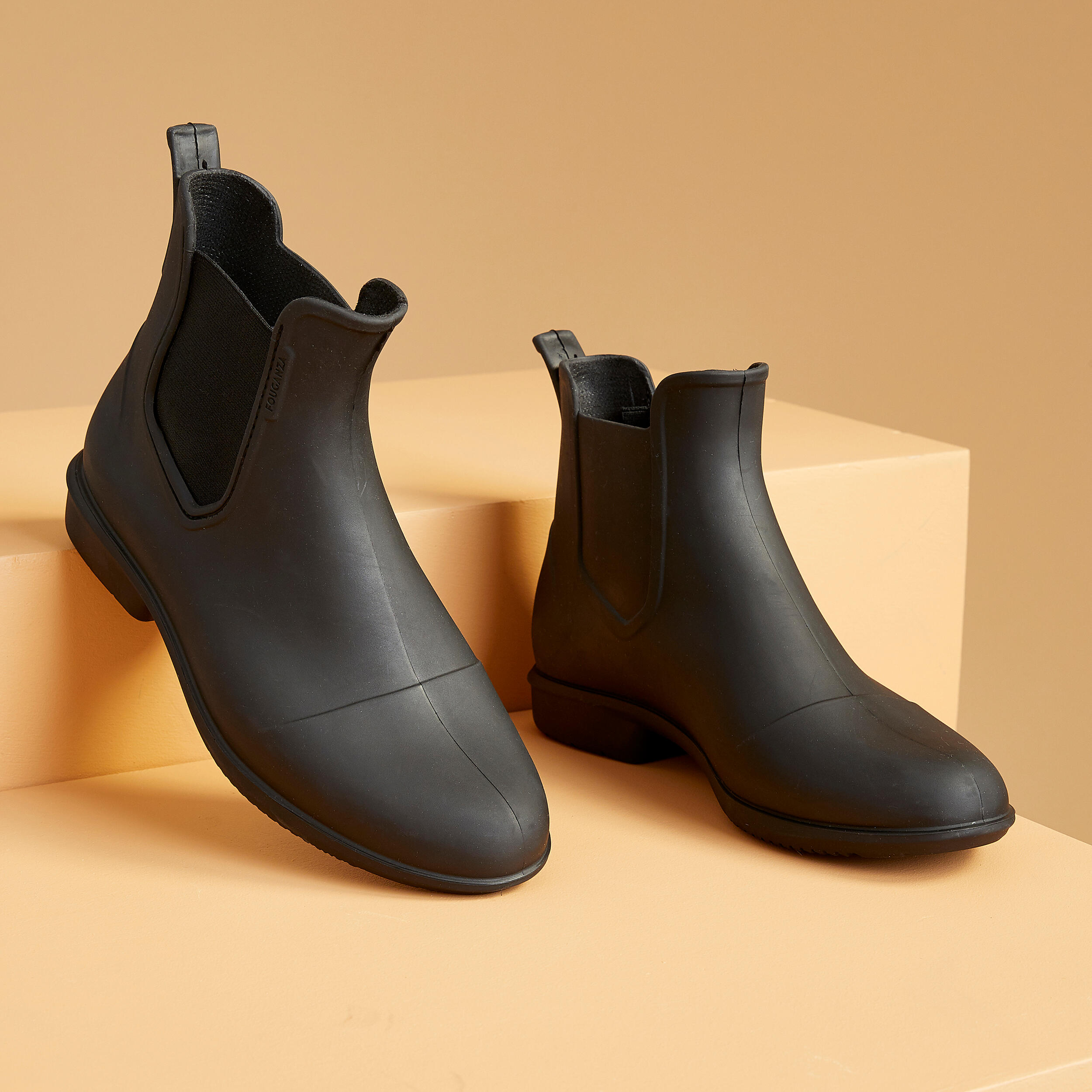Horse Riding Jodhpur Boots - 100 Black