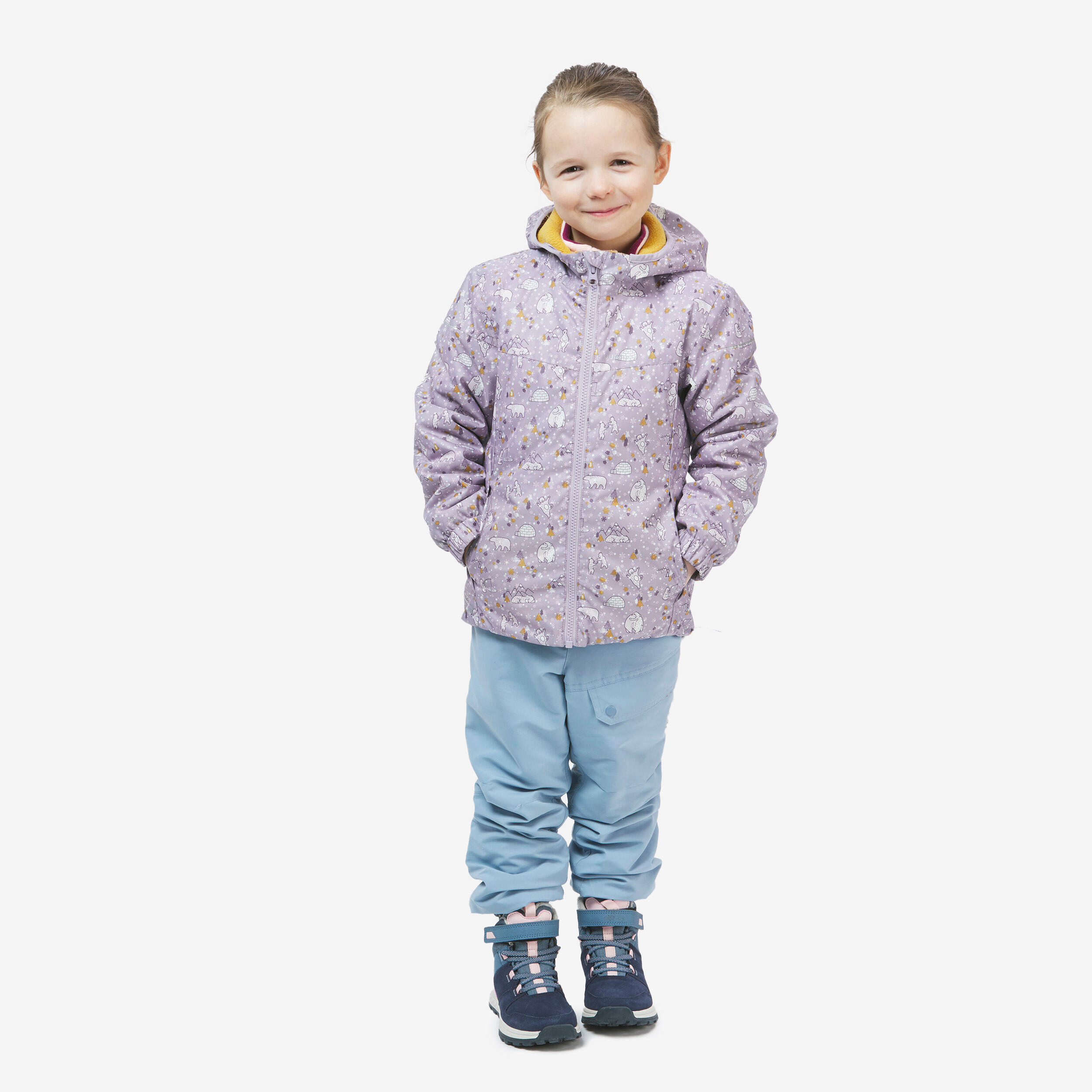 Kidsâ Waterproof Winter Jacket - SH 100 Ages 2-6