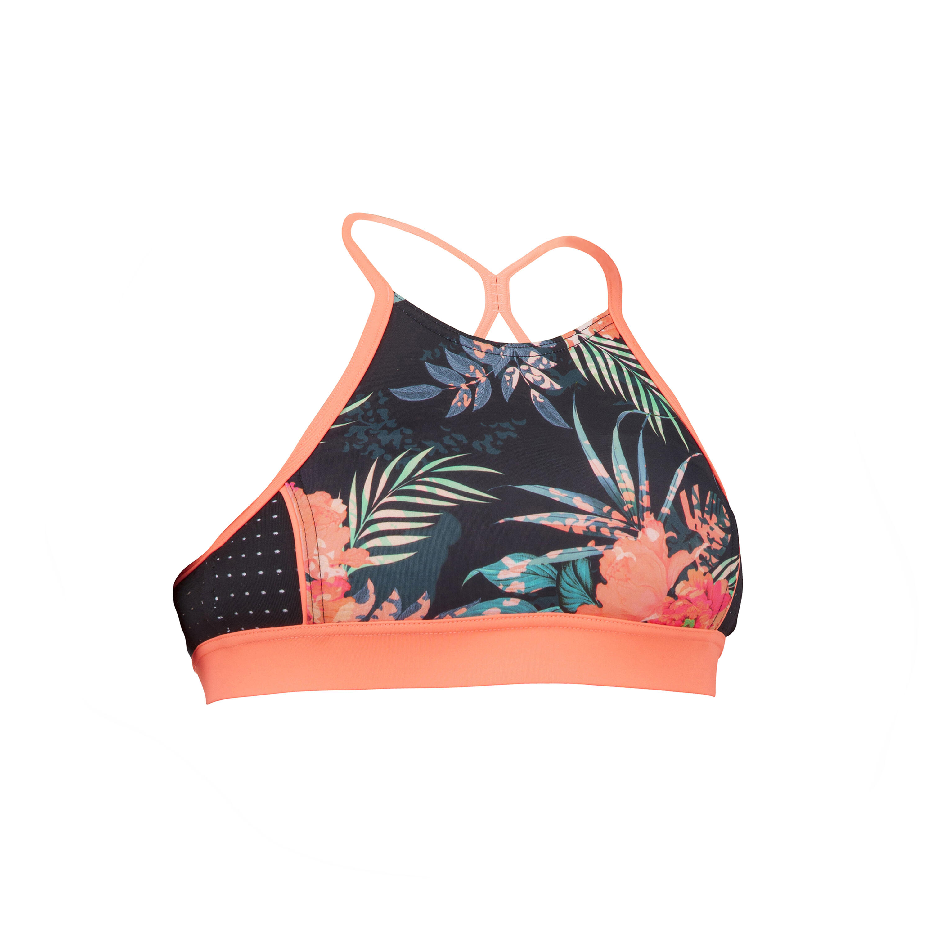 Girls' Surf Bikini Top, BahaÂ 900