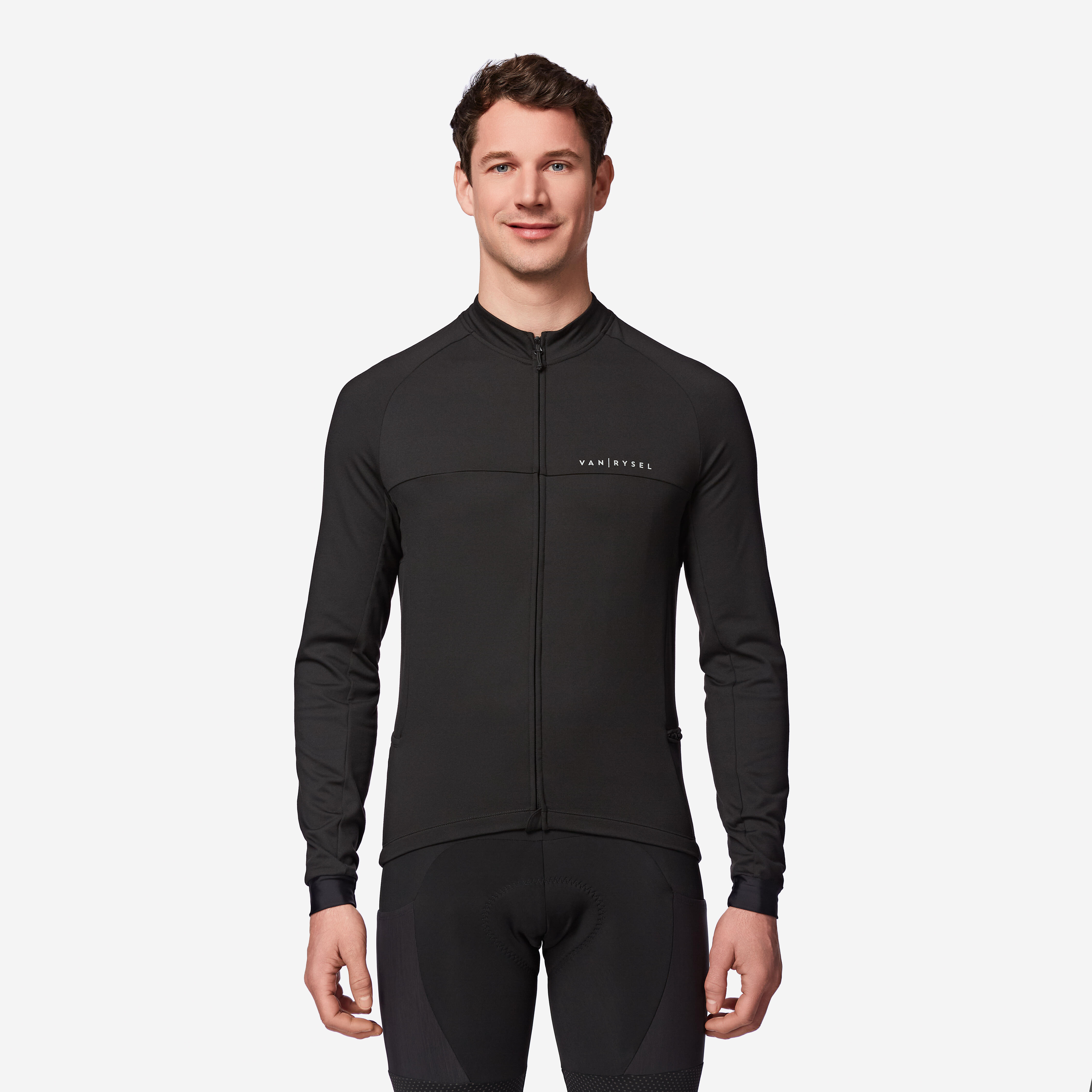 Men's Mid-Season Long-Sleeved Road Cycling Jersey, RC 100