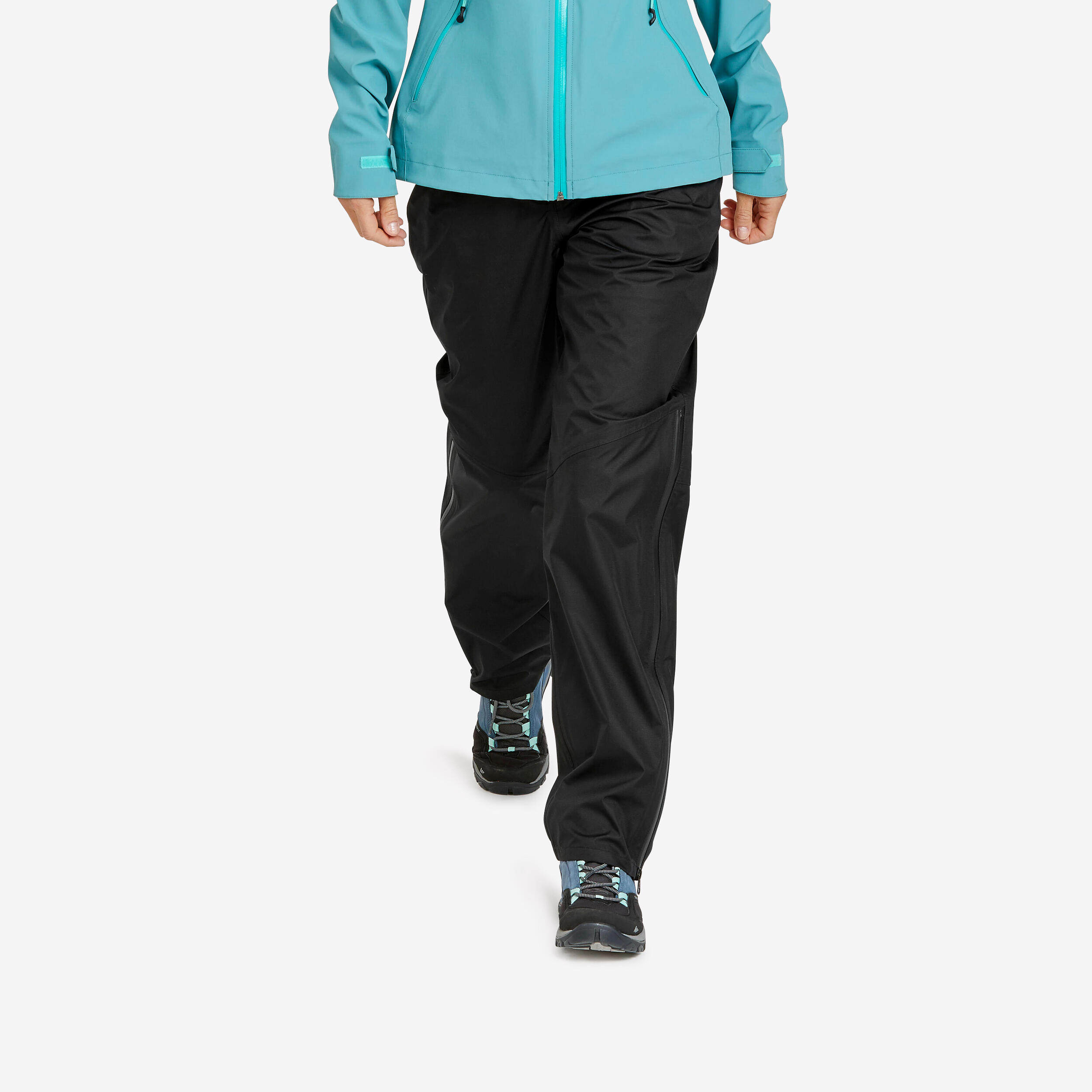 Womenâs Hiking Waterproof Pants - MH 500