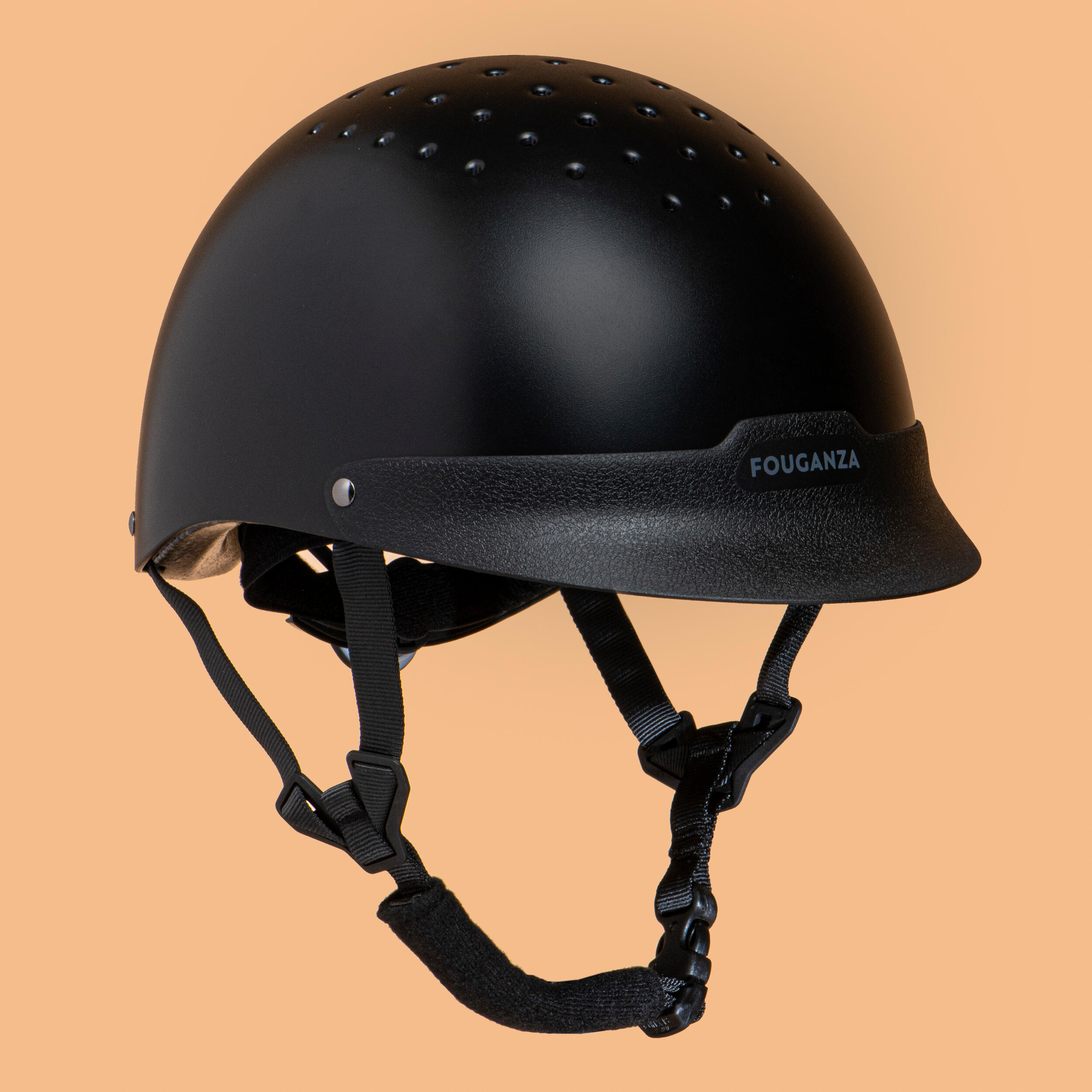 Horse Riding Helmet - 100 Black