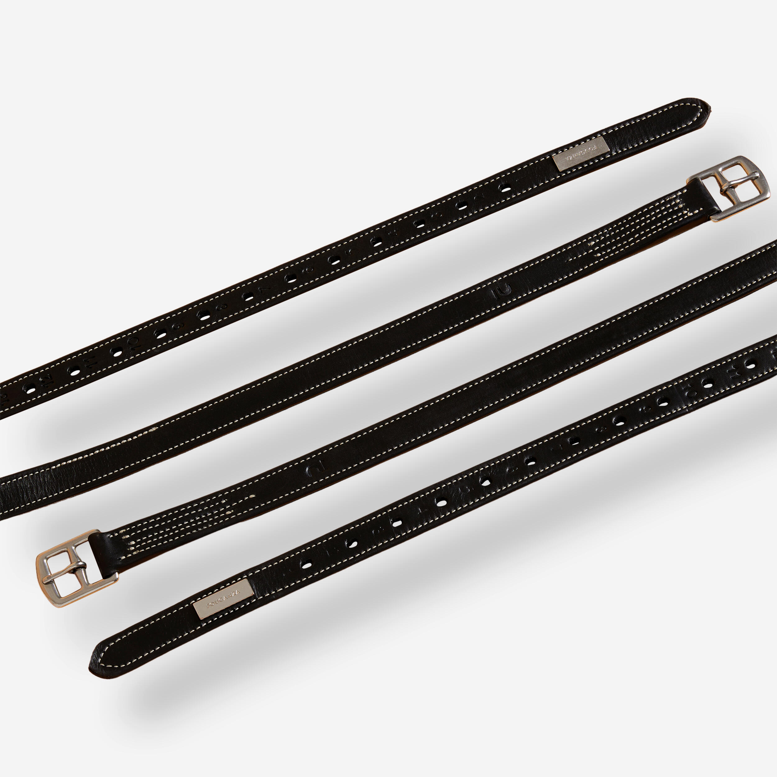 Horse Riding Stirrup Leathers - Romeo Black