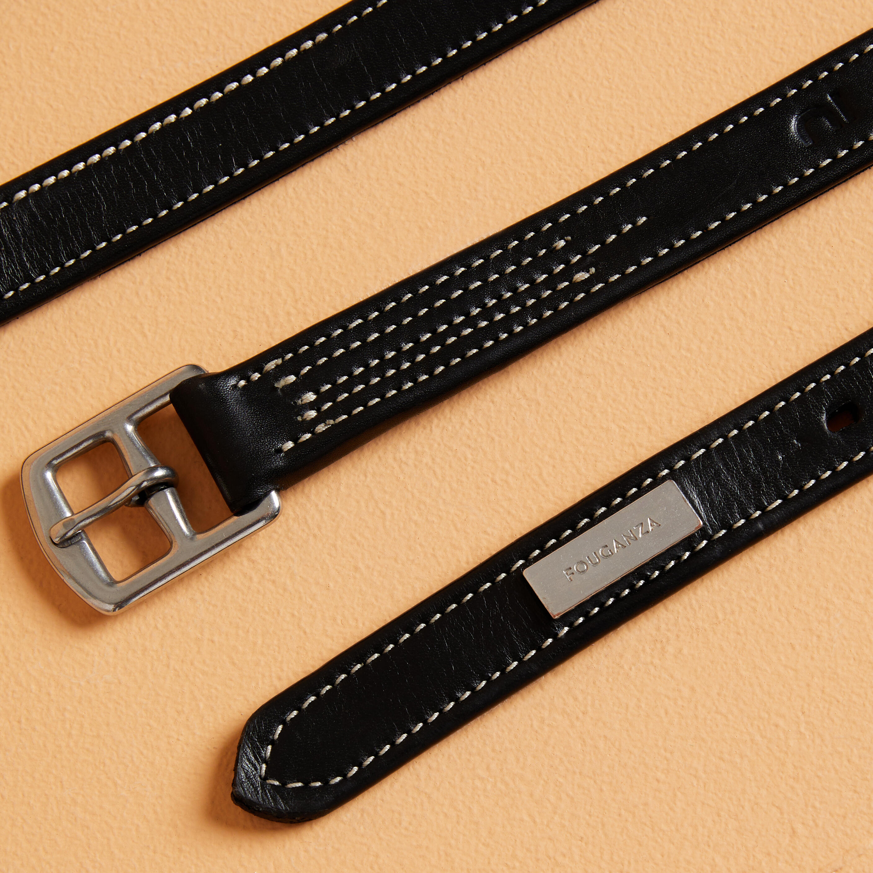 Horse Riding Stirrup Leathers - Romeo Black