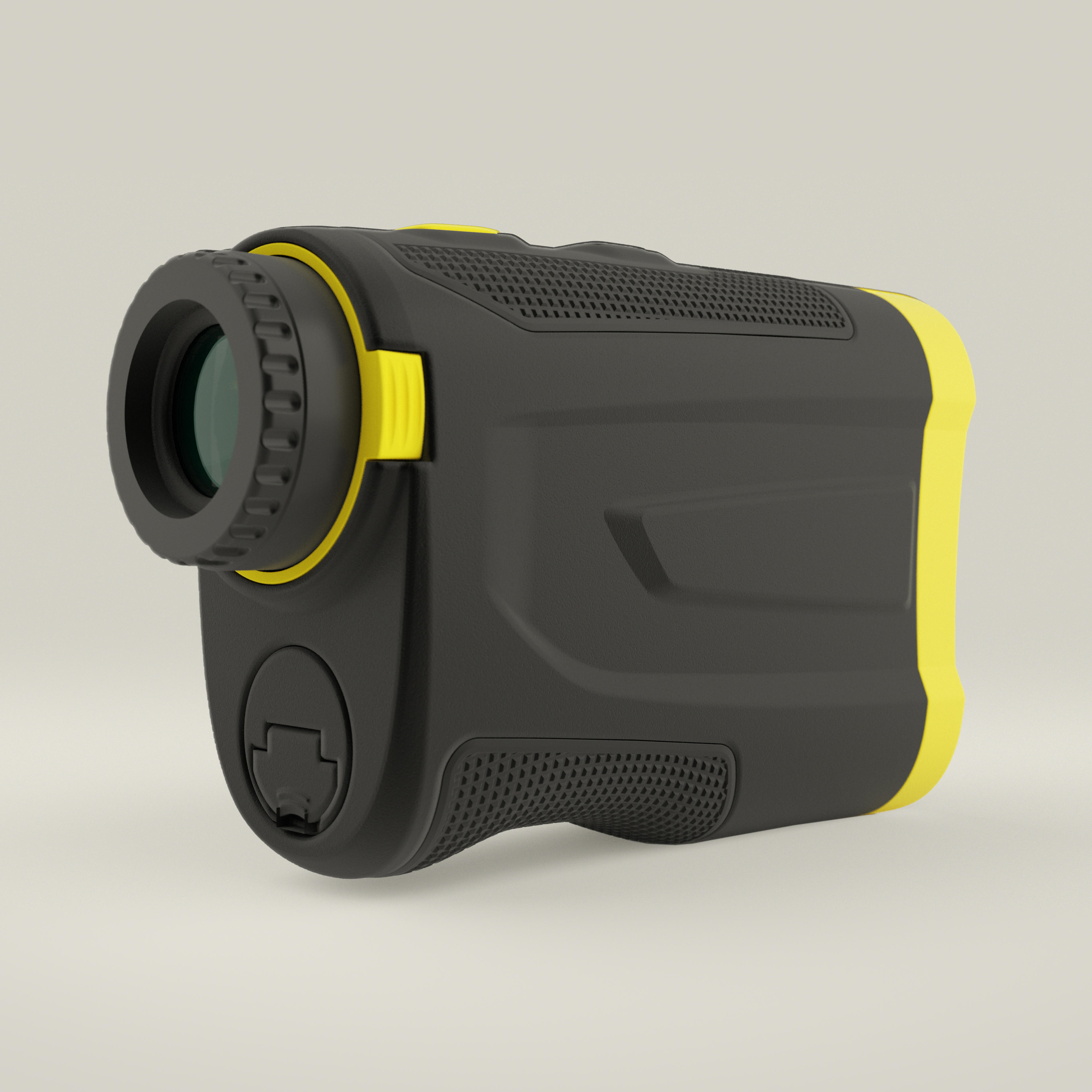 Golf Laser Rangefinder - Inesis 900 Black/Yellow