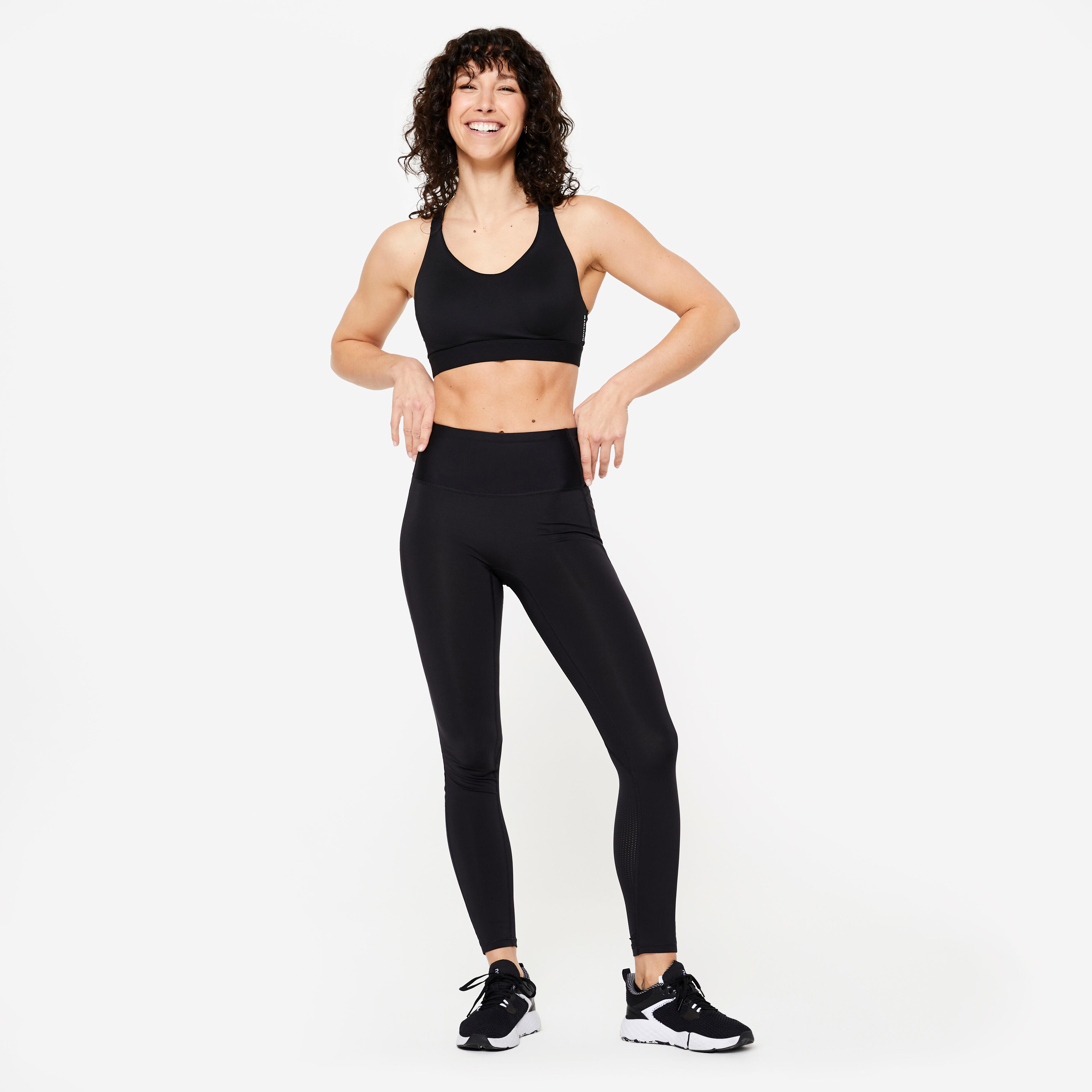 Women's High-Waisted Fitness Leggings, FTI 500