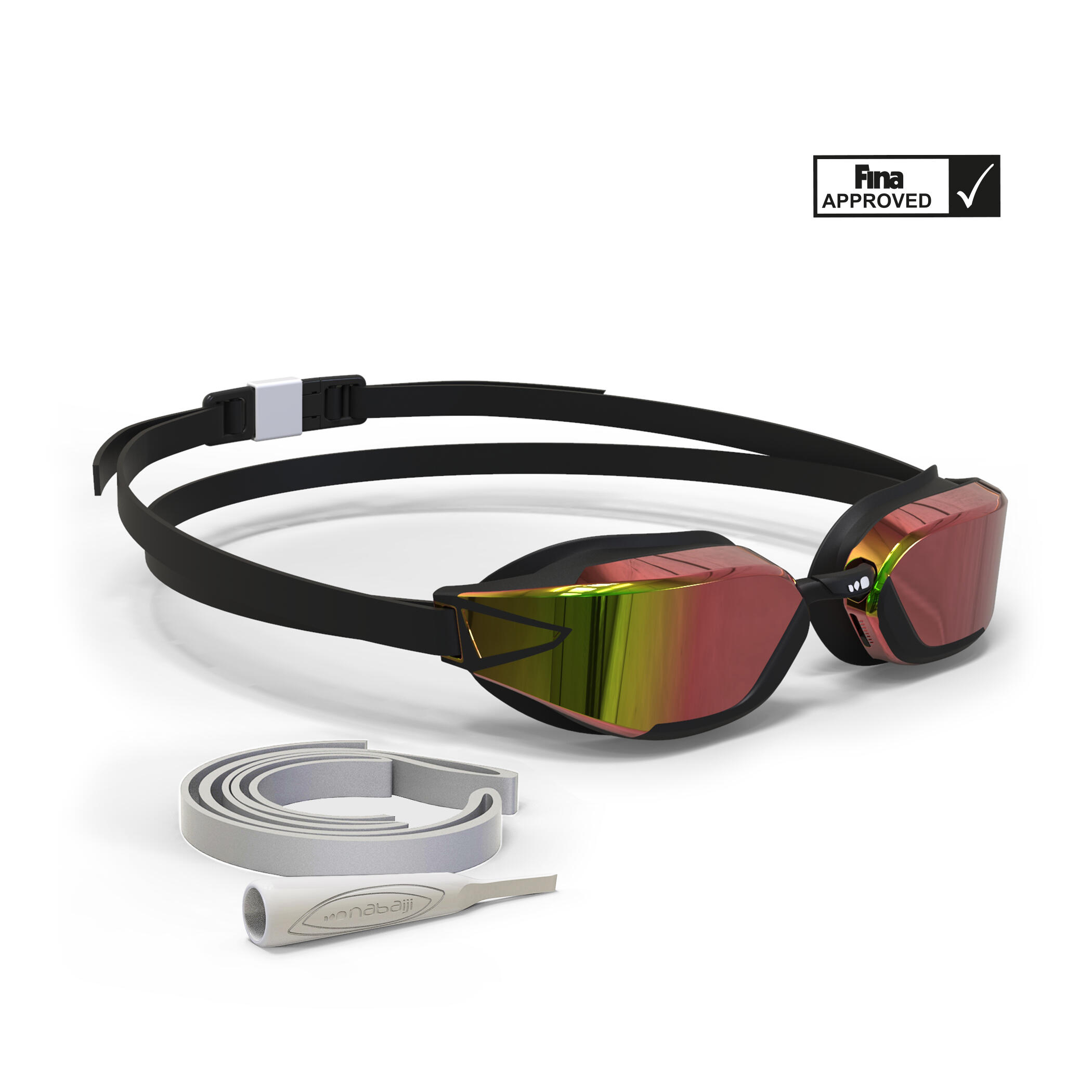Swimming Goggles with Mirrored Lenses, B-Fast 900