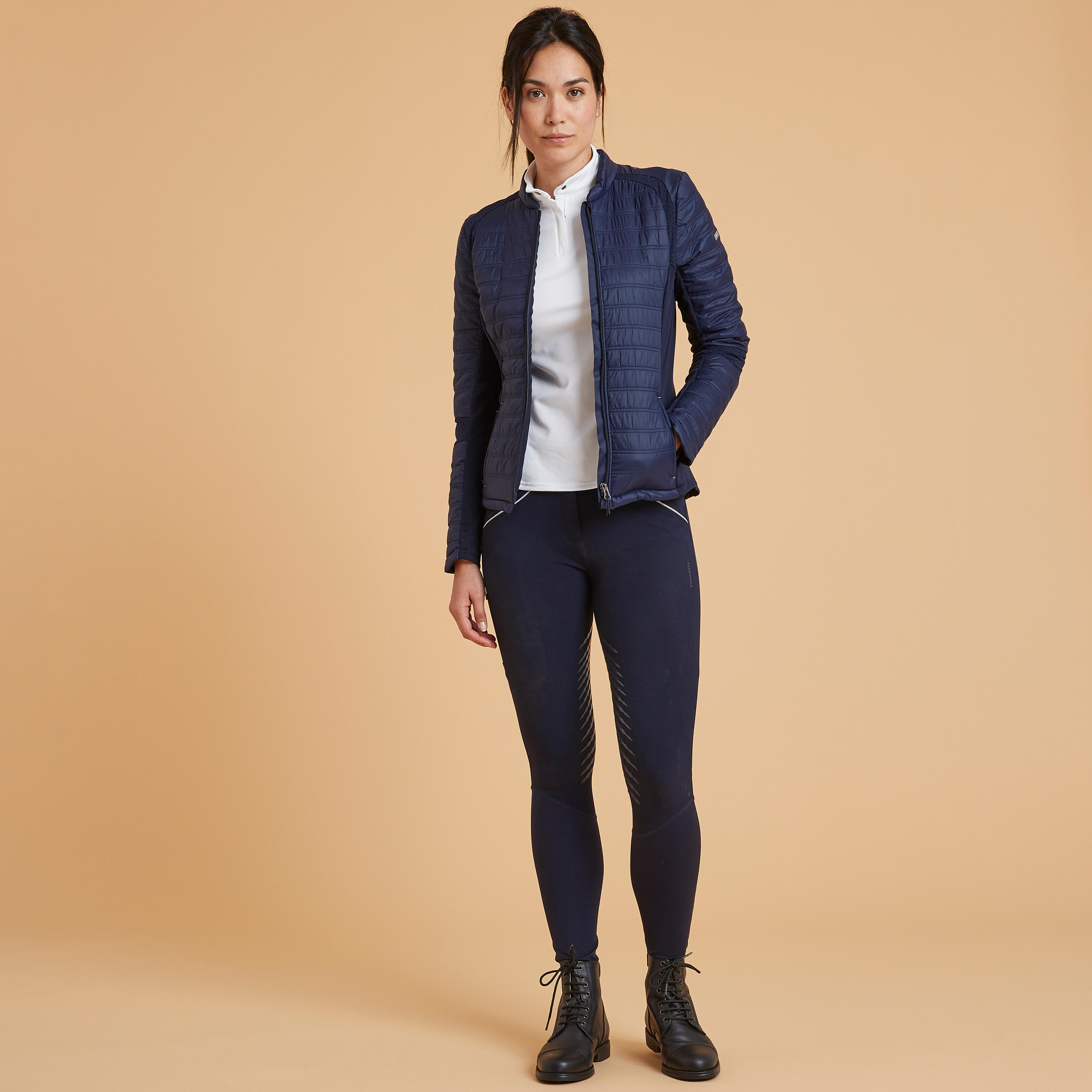 Women's Horse Riding Jacket - 900 Blue