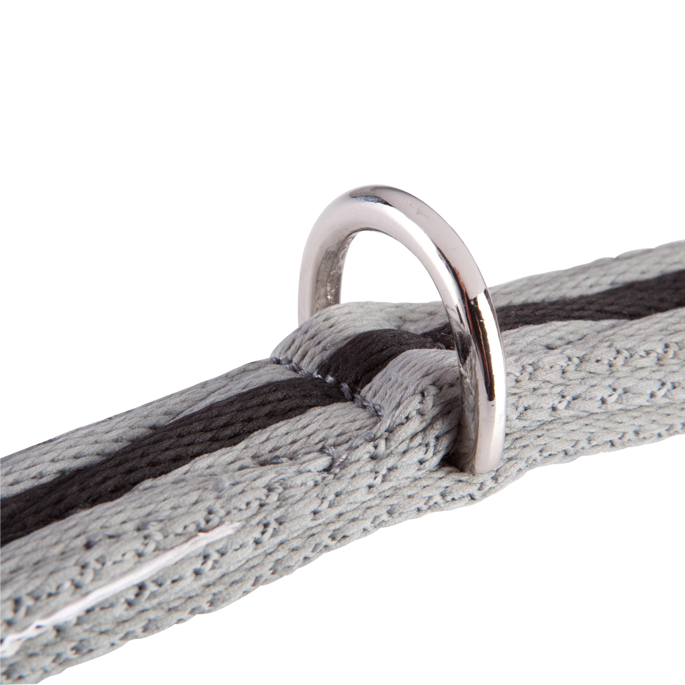 Soft Lunging Strap for Horse and Pony - Grey/Black