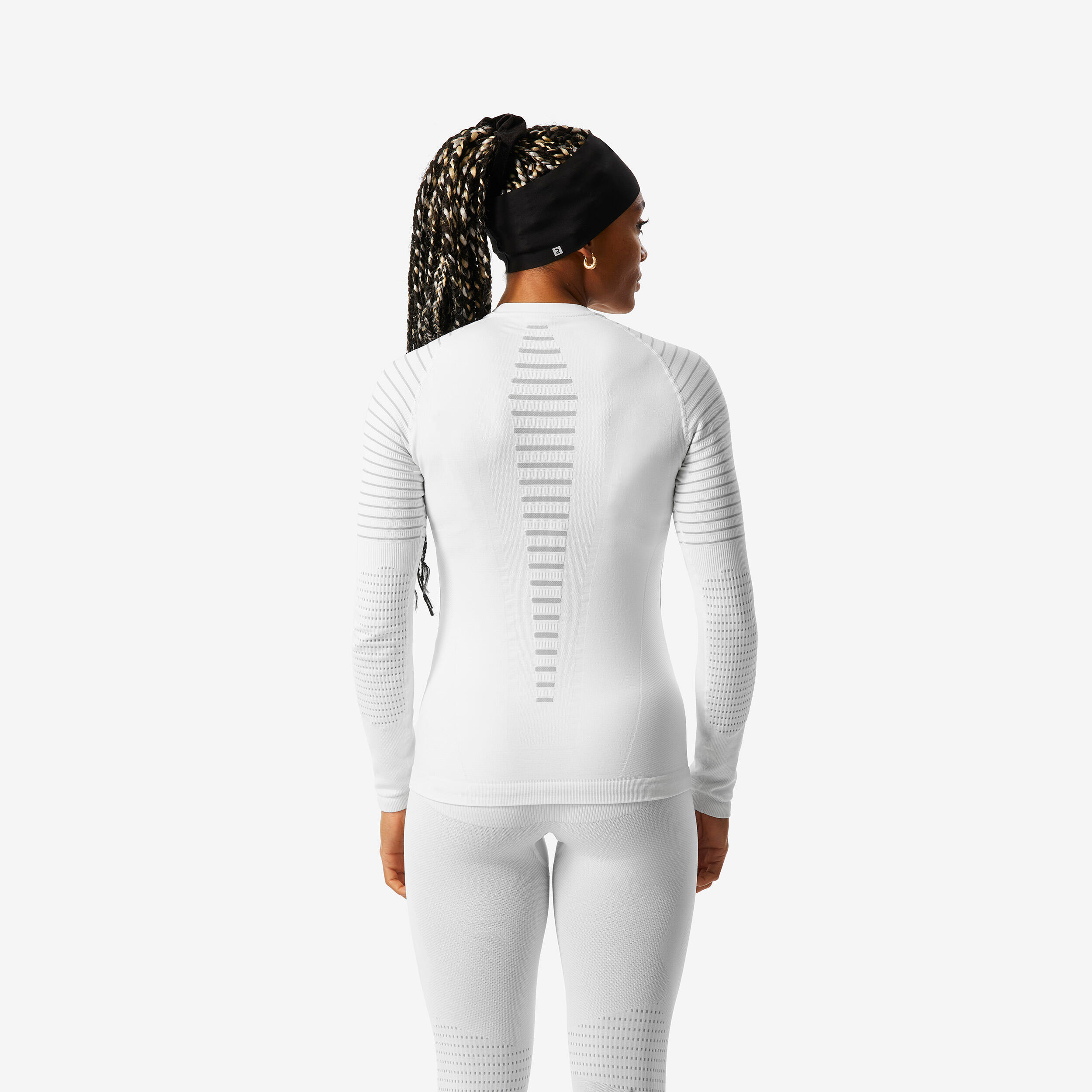 Womenâs Warm Base Layer Top - BL 980 White