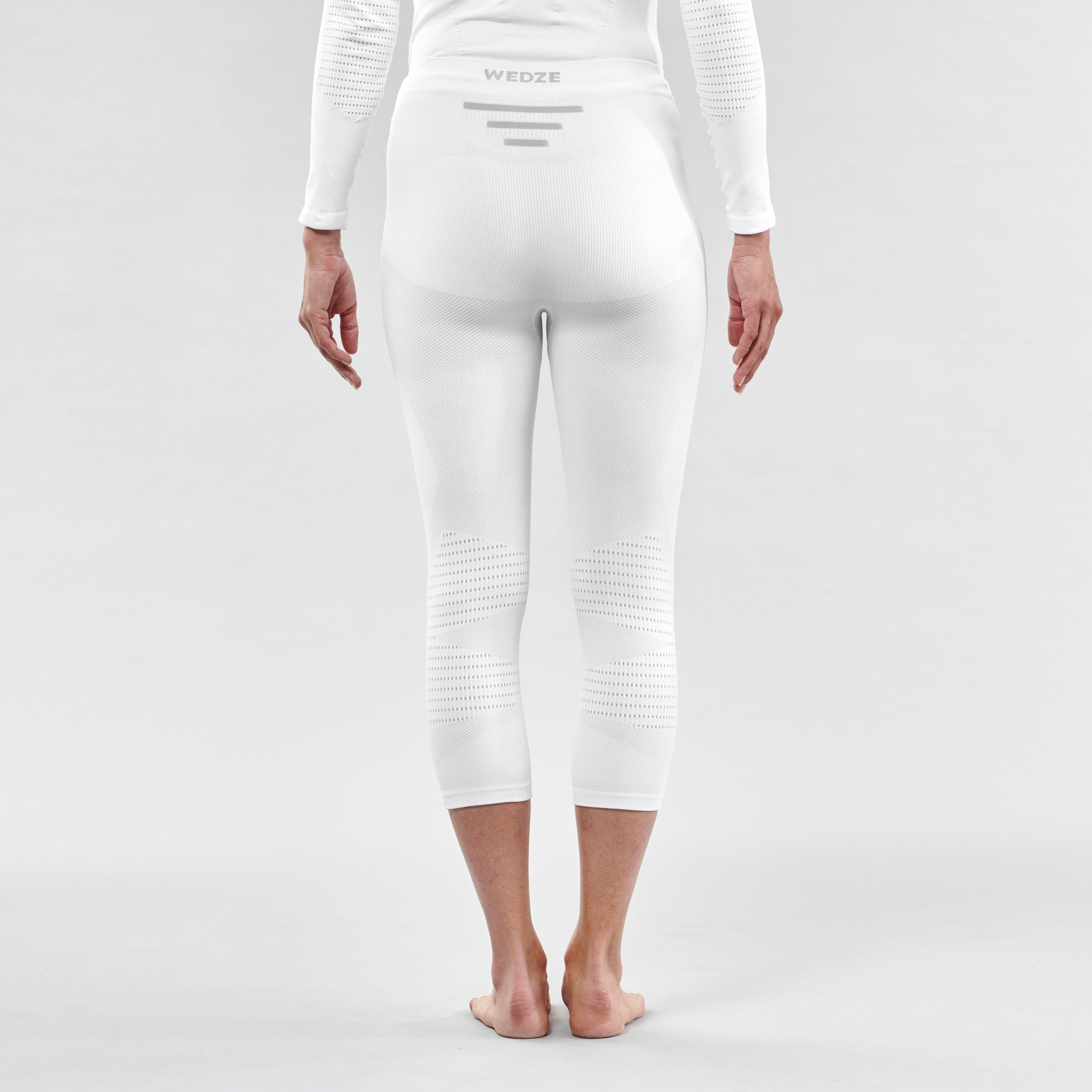 Womenâs Warm Base Layer Bottoms - BL 980 White