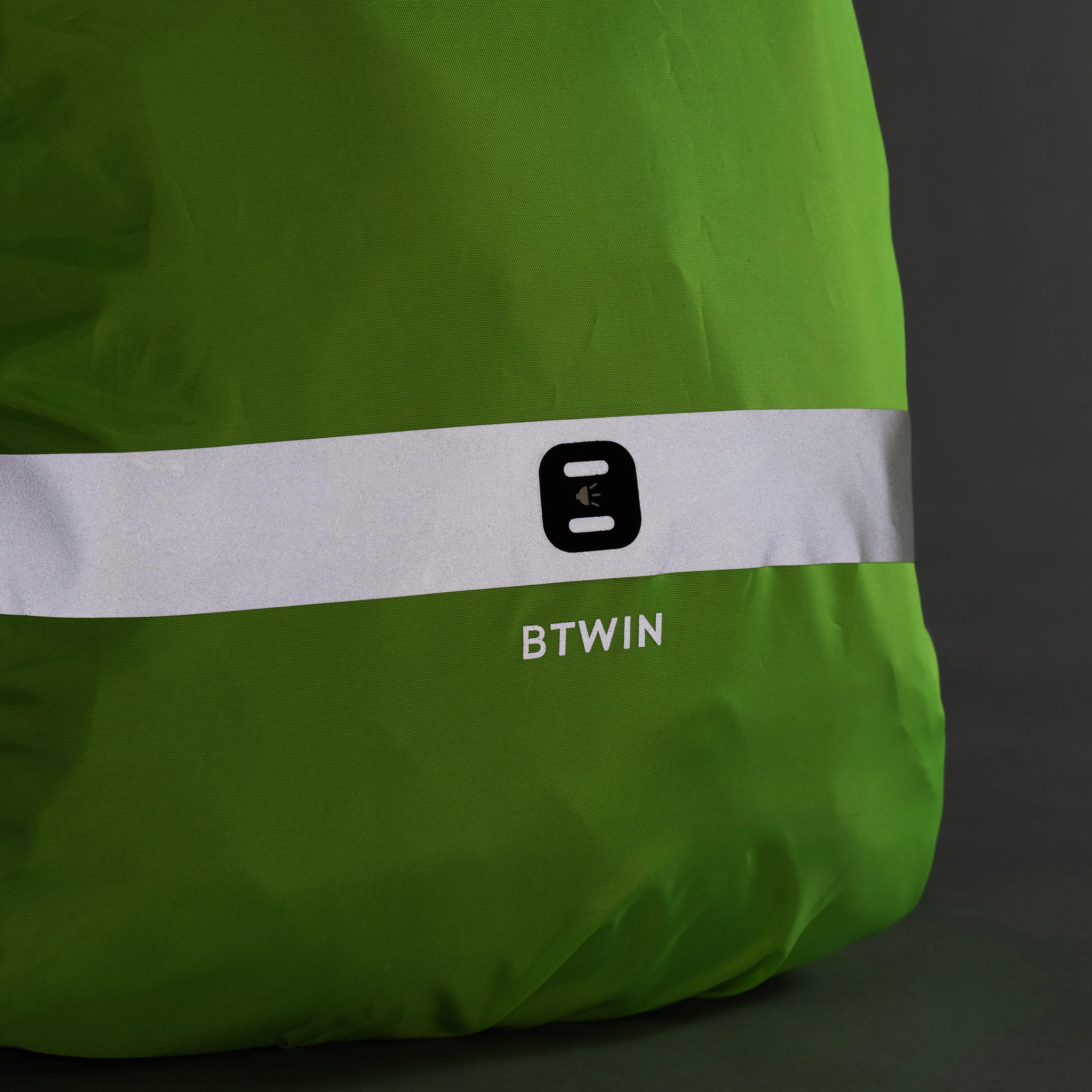 Waterproof High Visibility Bag Cover - Neon Yellow