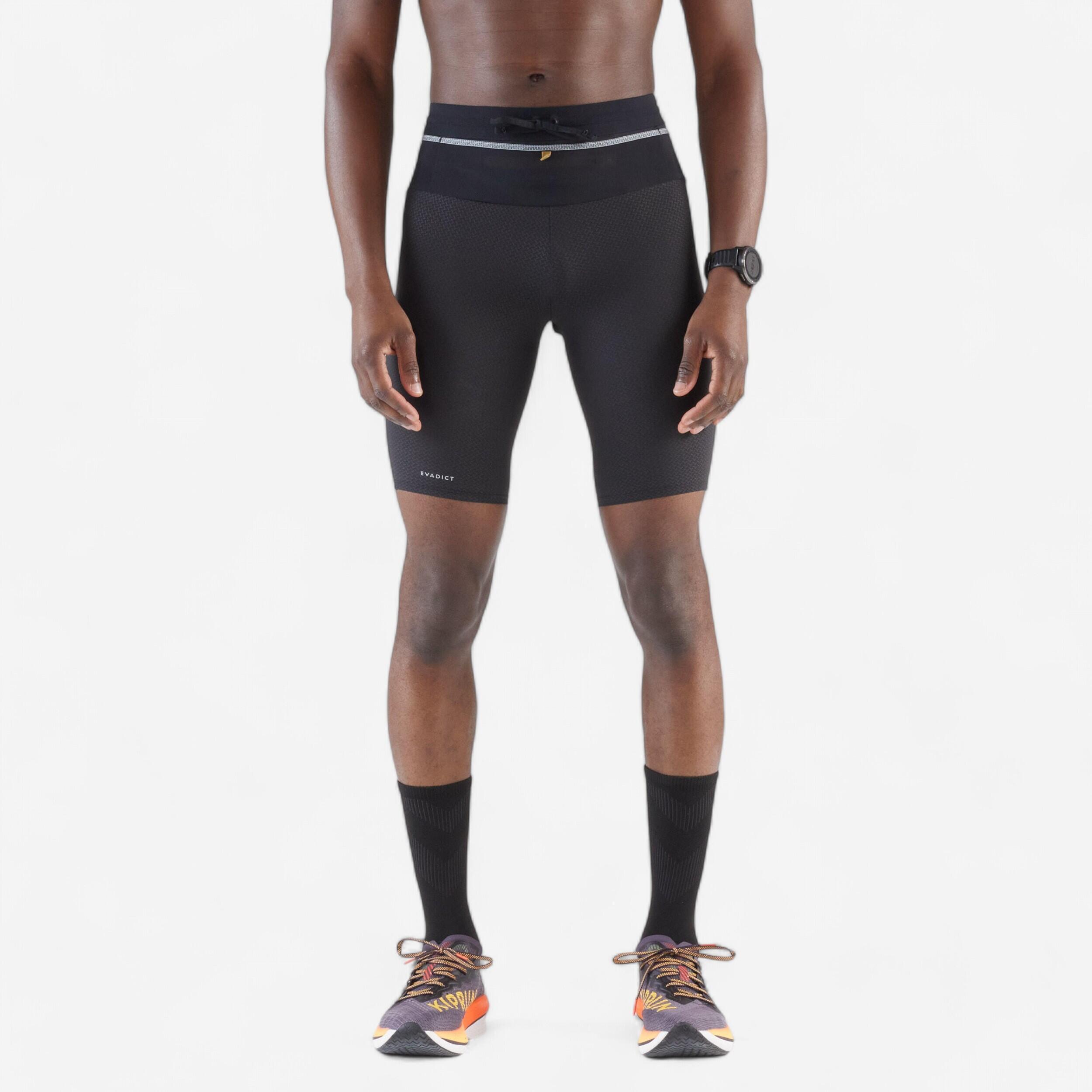 Men's Trail Running Tights - Black