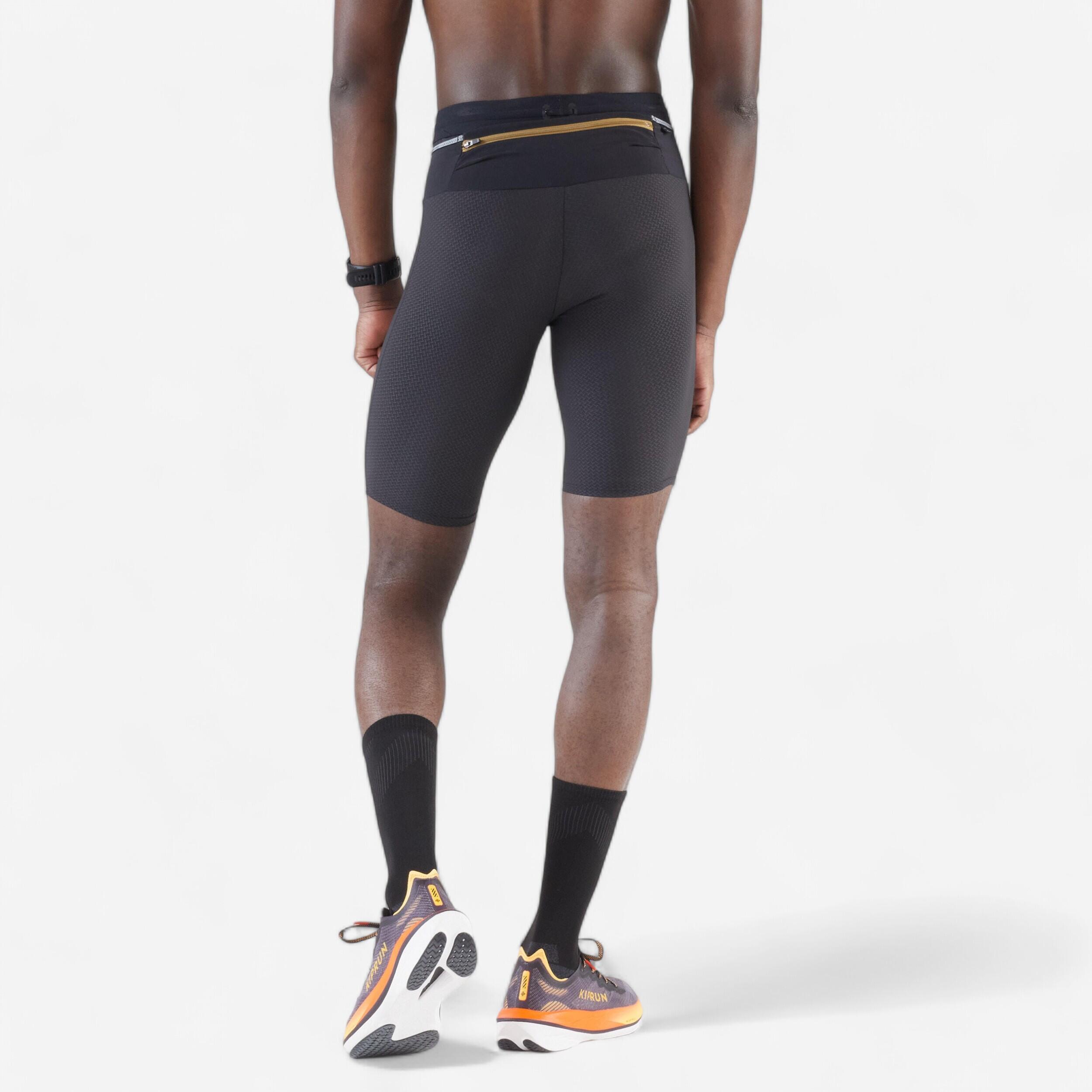 Men's Trail Running Tights - Black