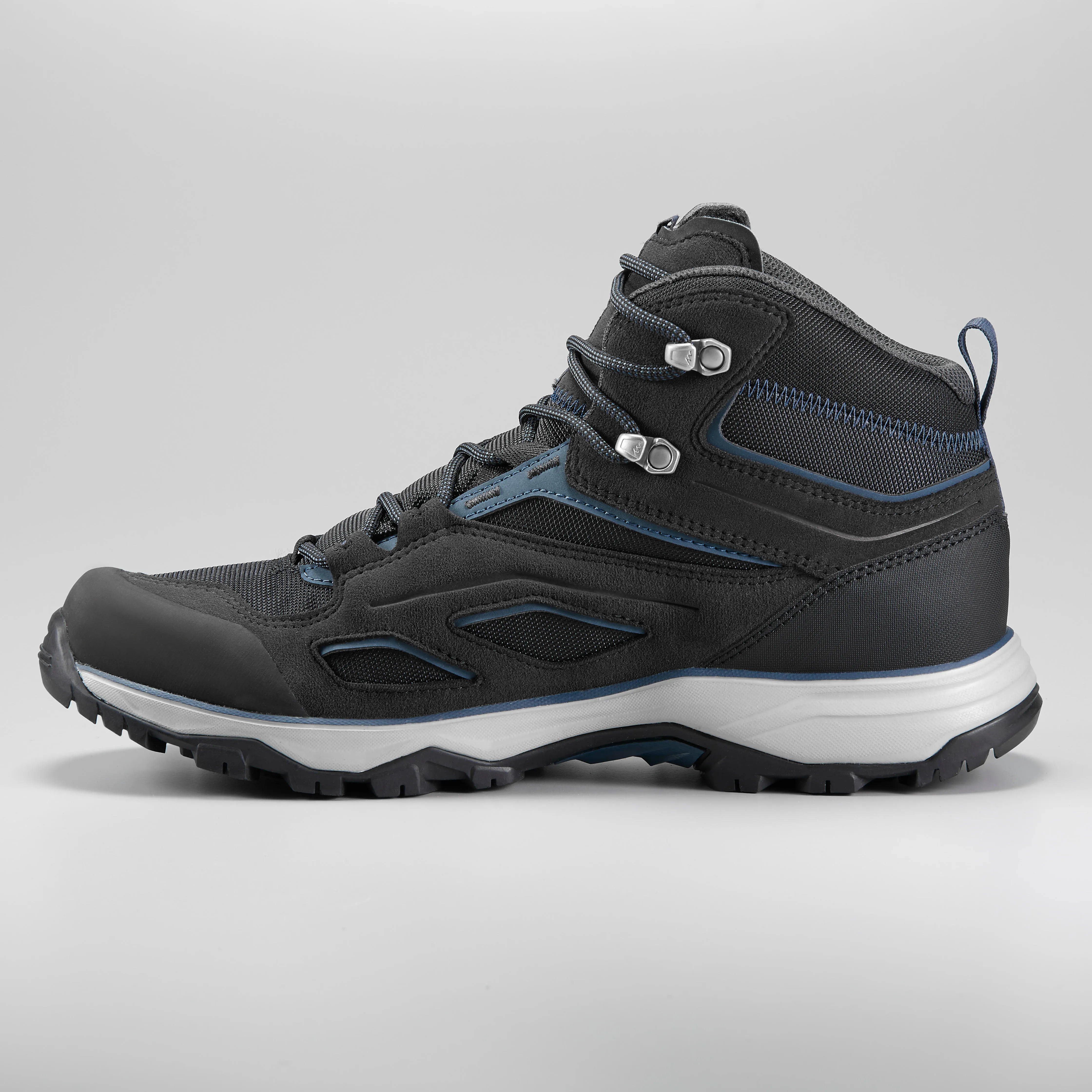 Men's Waterproof Hiking Boots - MH 100 Black