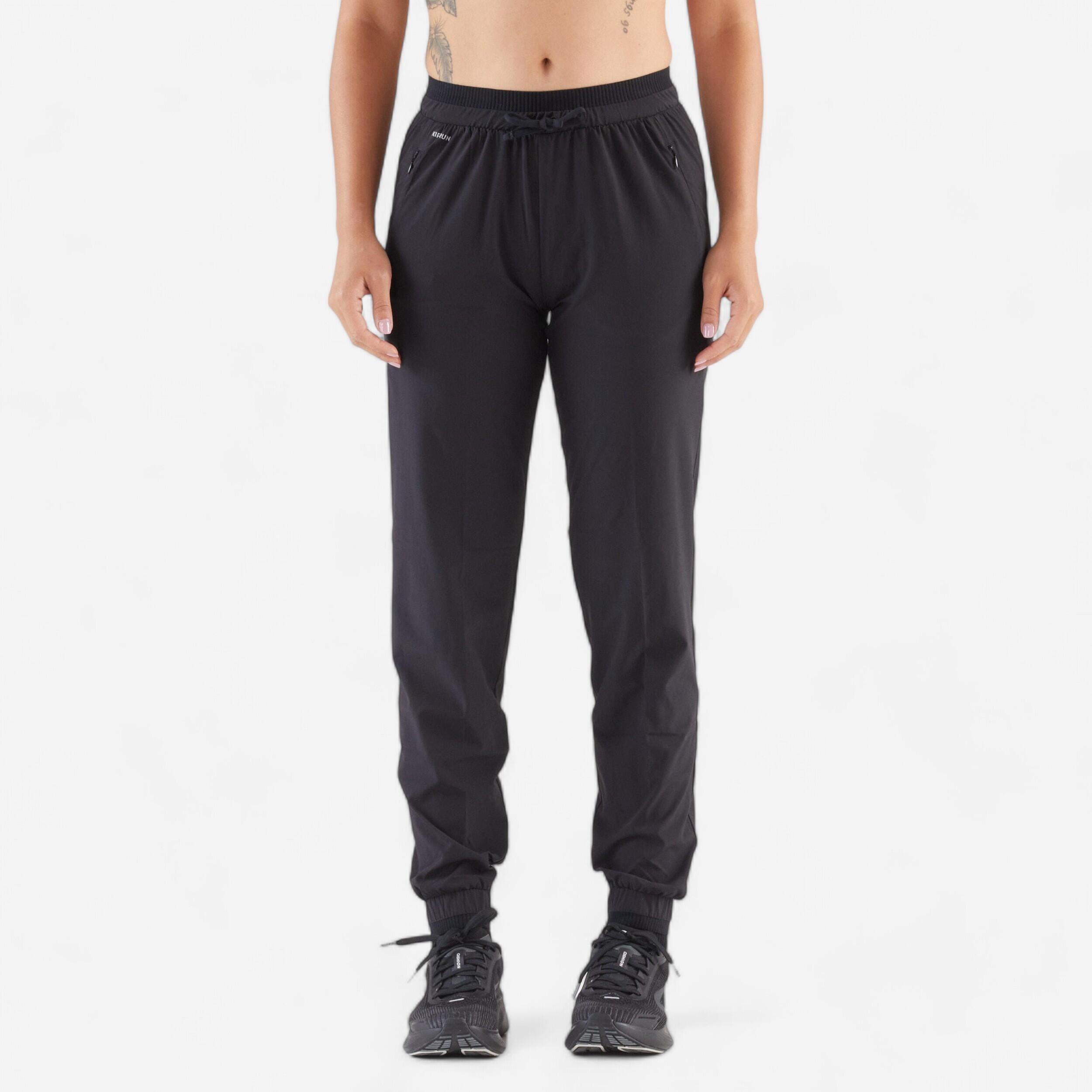 Women's Breathable Jogging Pants, Run 500 Dry