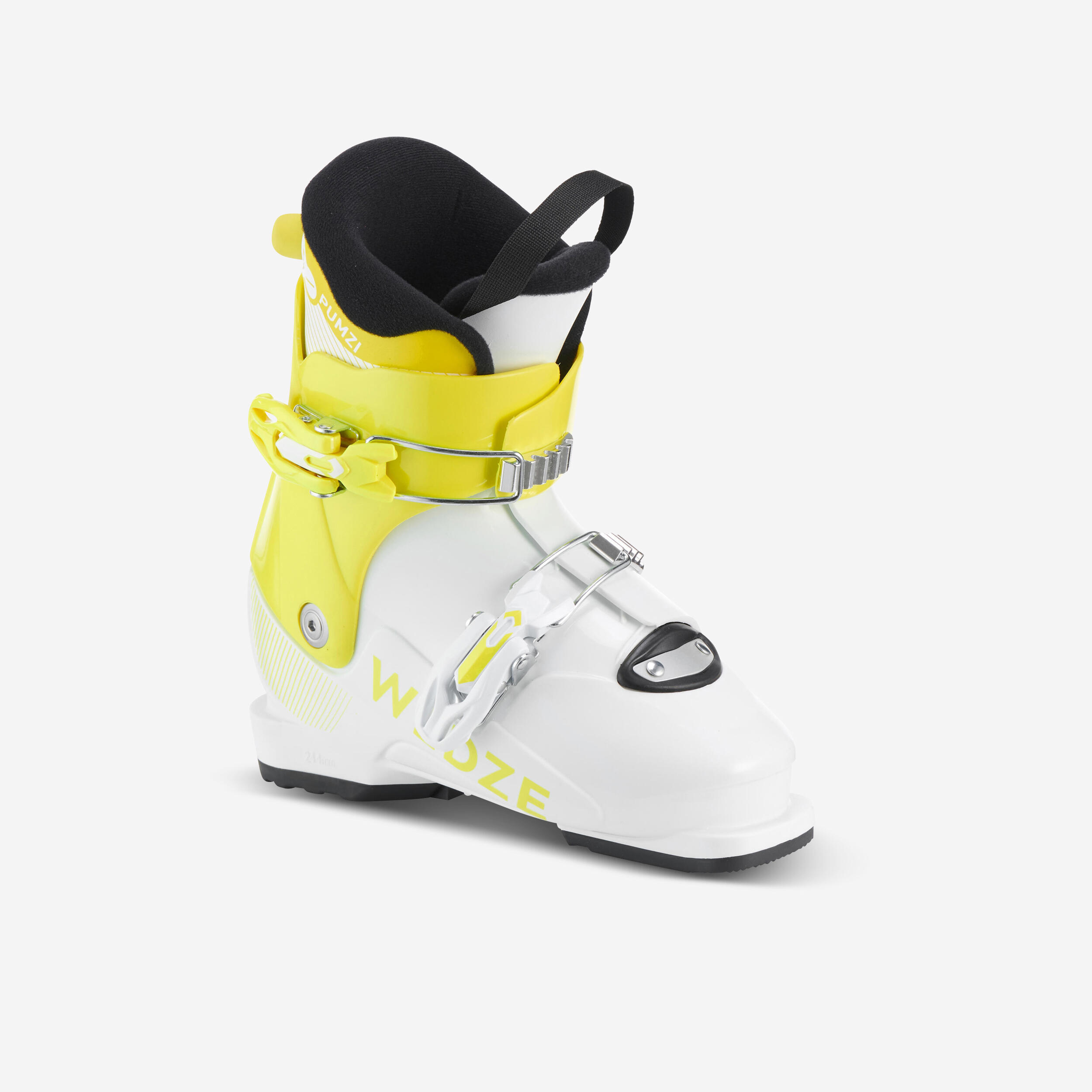 Kidsâ Downhill Ski Boots, Pumzi 500 Sizes 16.5â20.5 cm