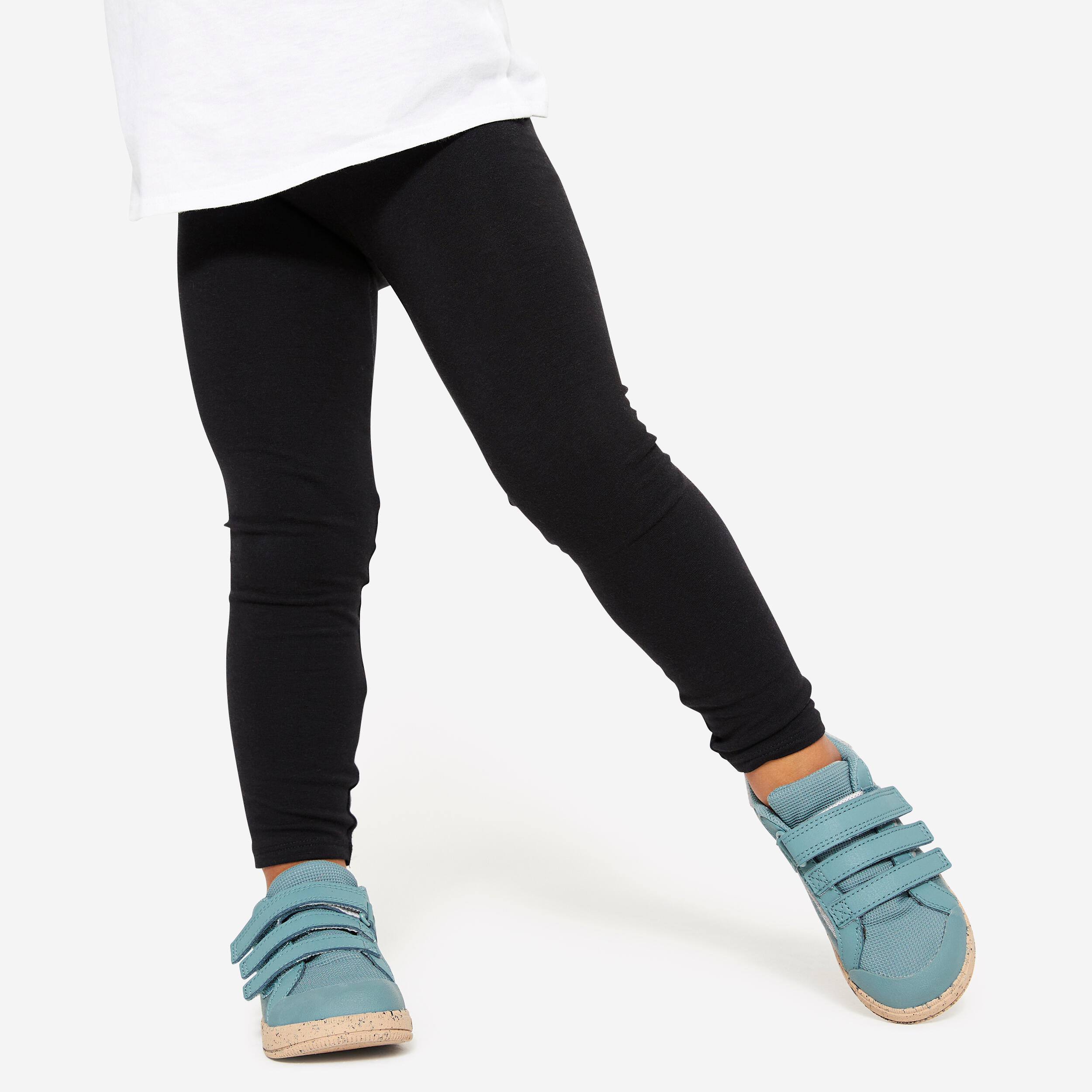 Kidsâ Cotton Leggings â Basic Black