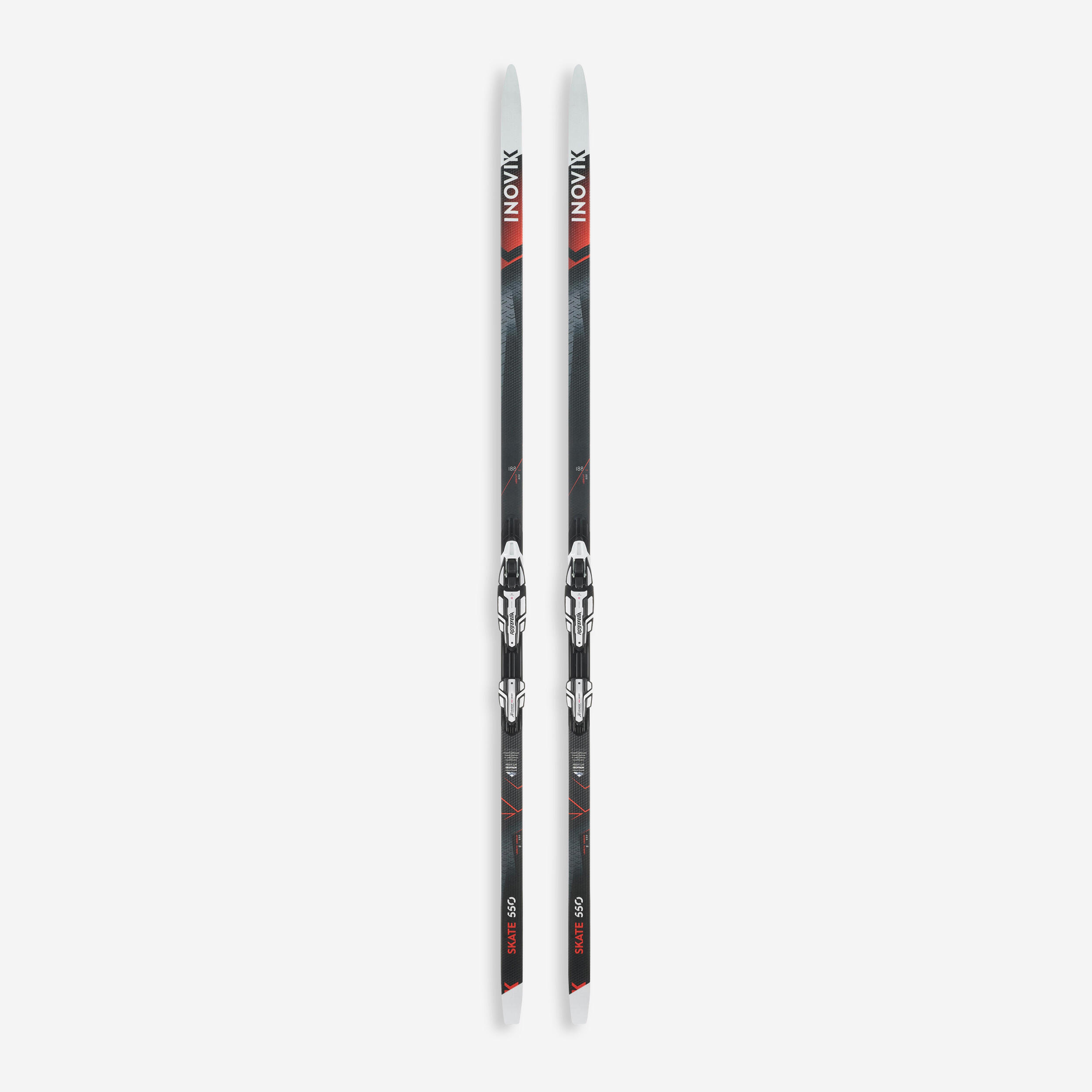 Medium Camber Cross-Country Skate Skis - 550