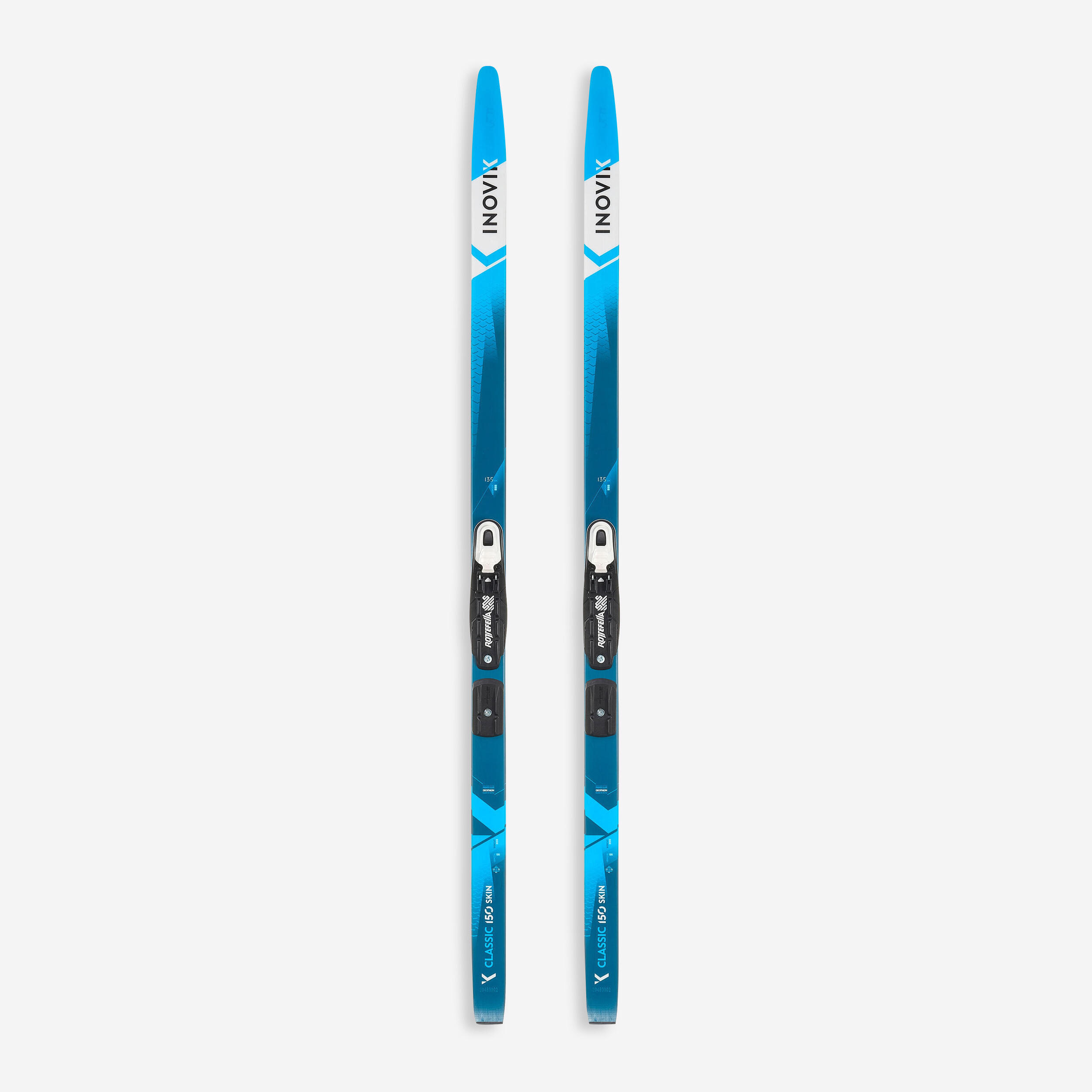Kidsâ Classic Cross-Country Skis - 150