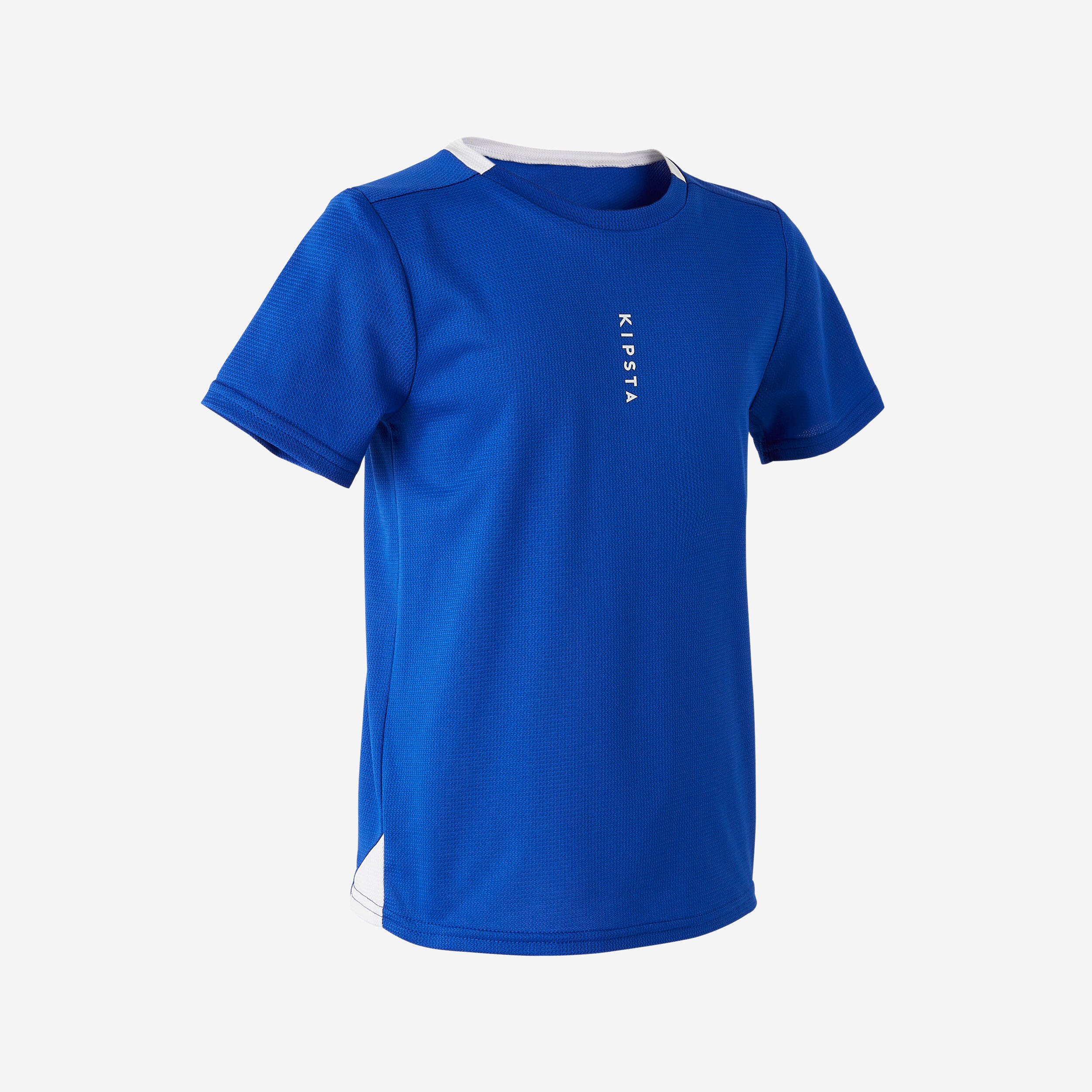 Kidsâ Soccer T-Shirt -  Essentiel Blue