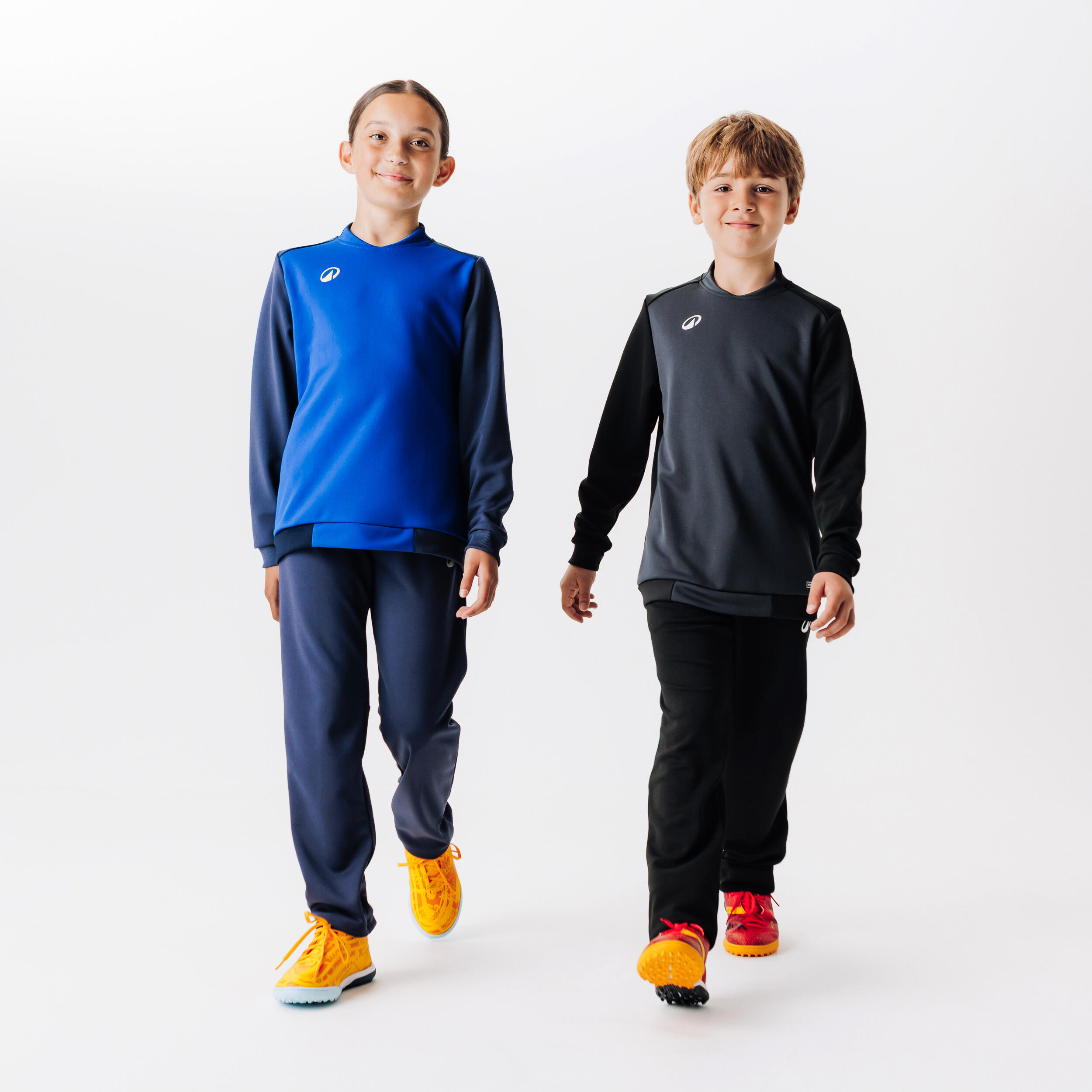 Kids’ Soccer Training Pants - F 100 Blue
