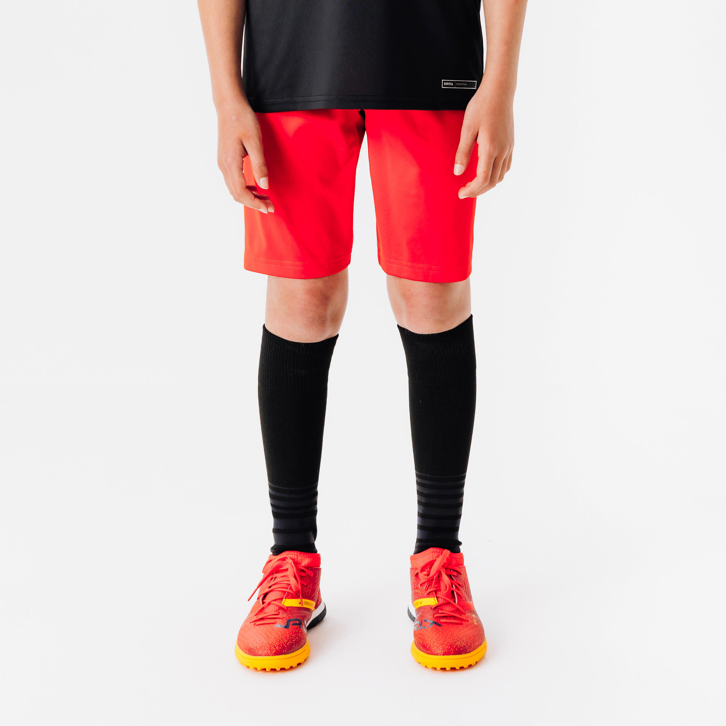 Kids' Soccer Shorts - F 100 Red