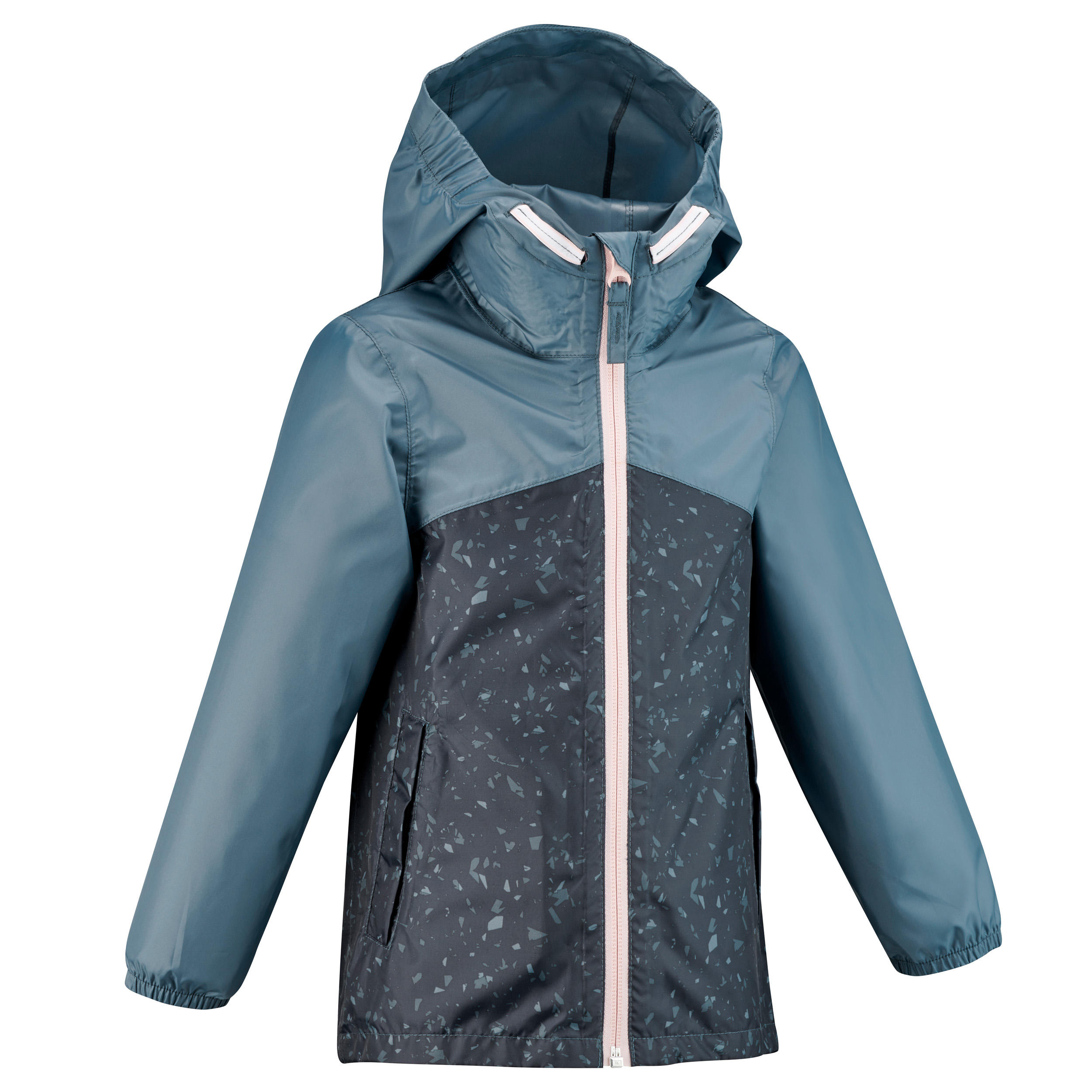 Kidsâ Waterproof Hiking Jacket - MH 100