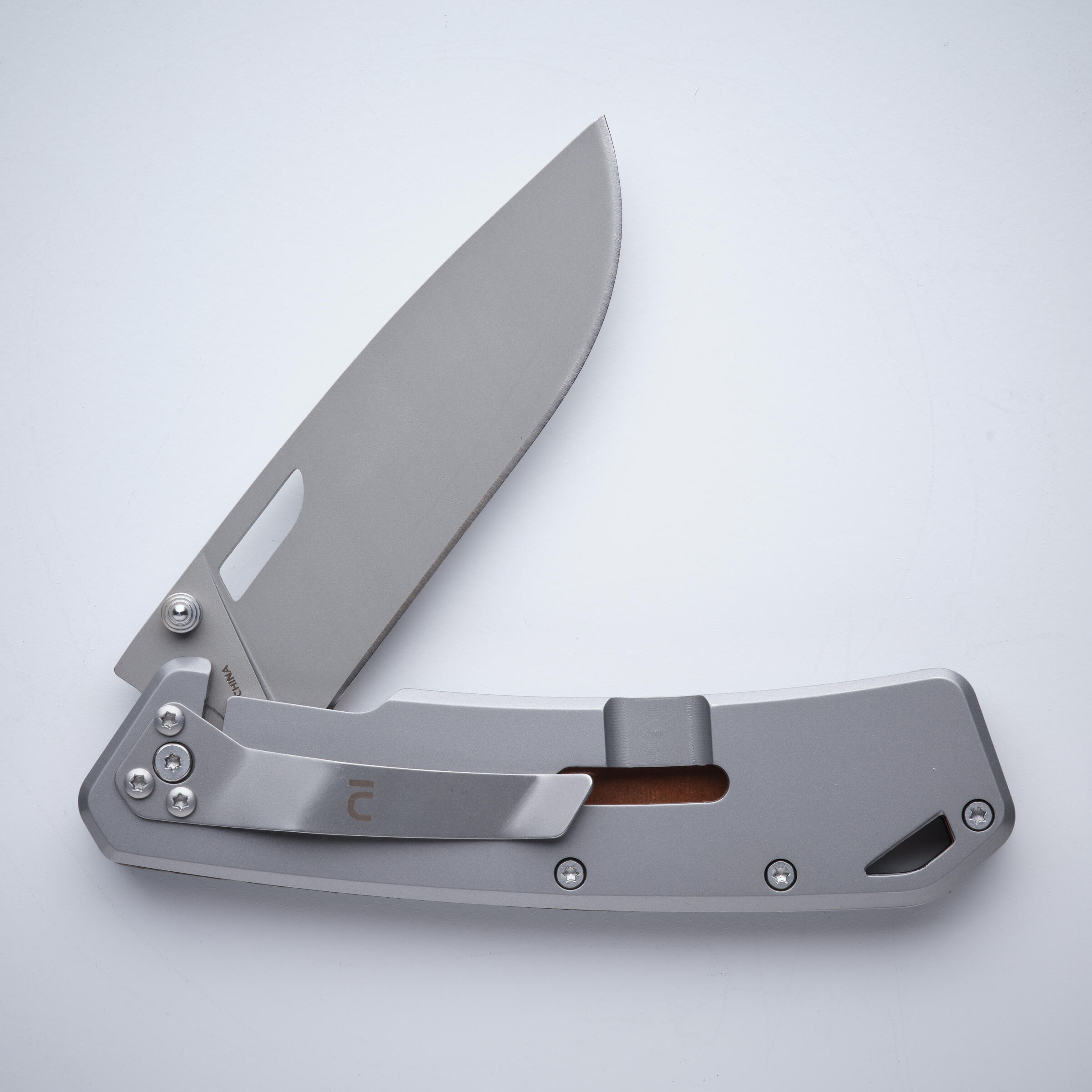 Hunting Axis 85 folding knife V2 black grip