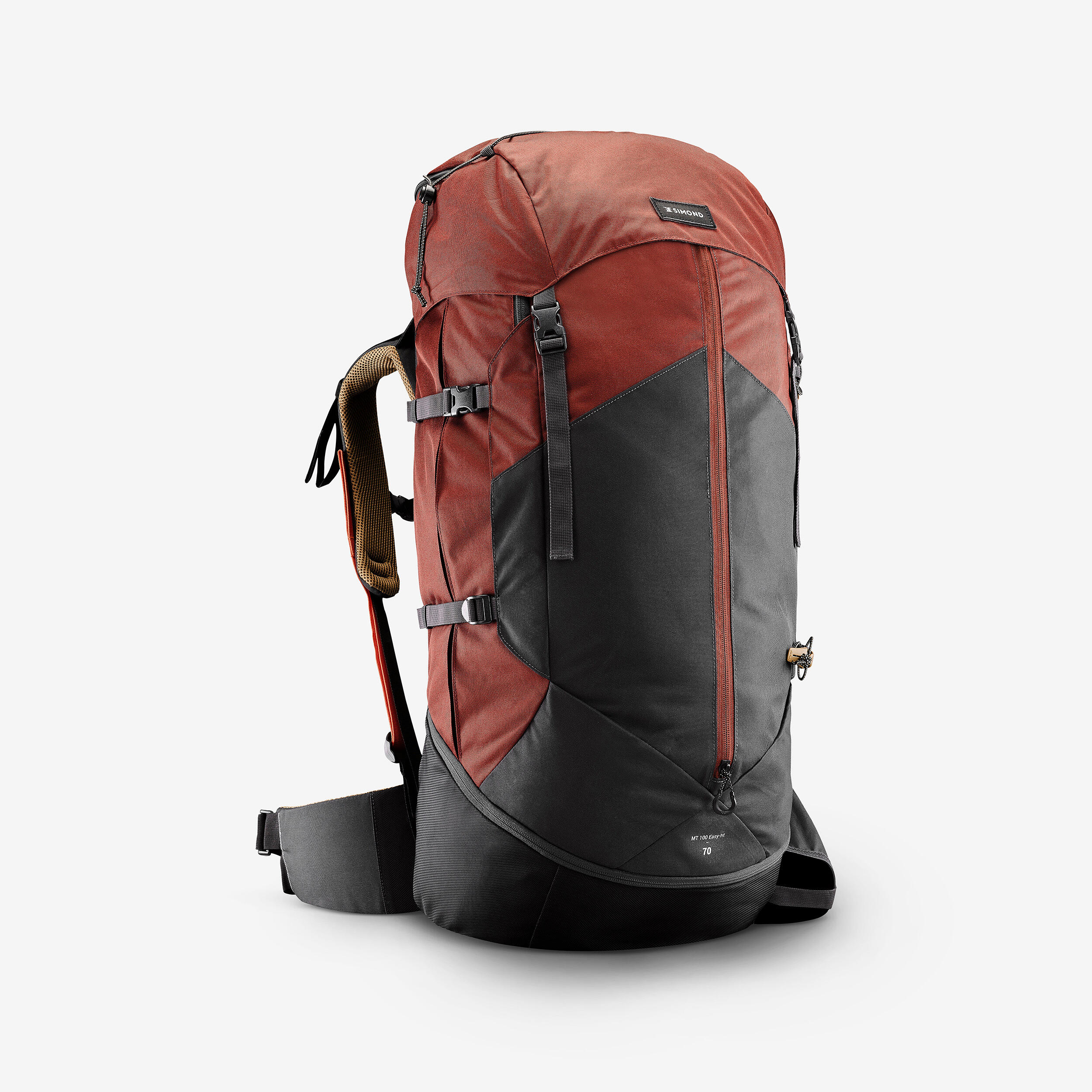 Men's 70 L Hiking Backpack - MT 100 Easyfit