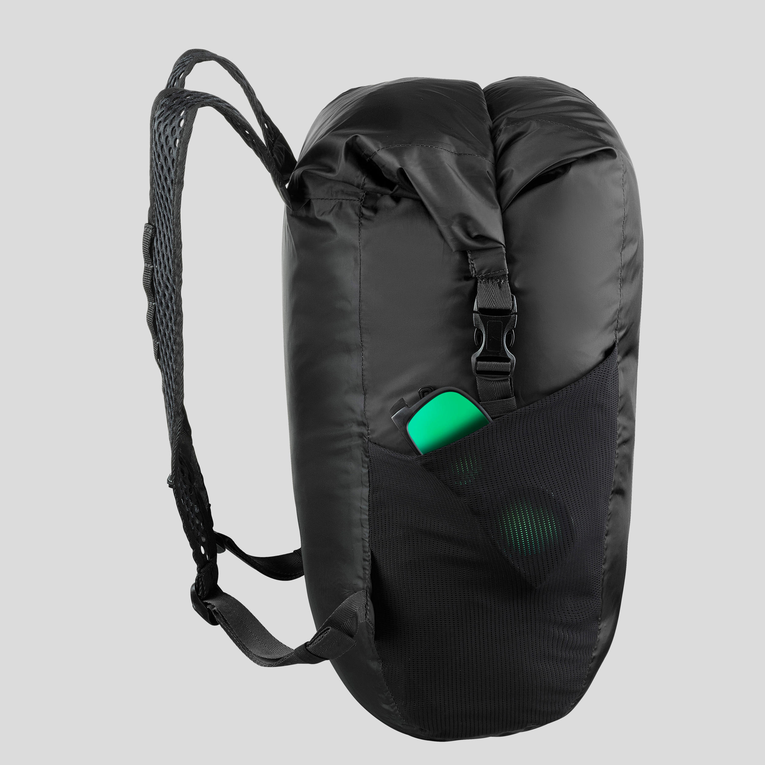 Hiking Foldable Backpack 20 L - Black