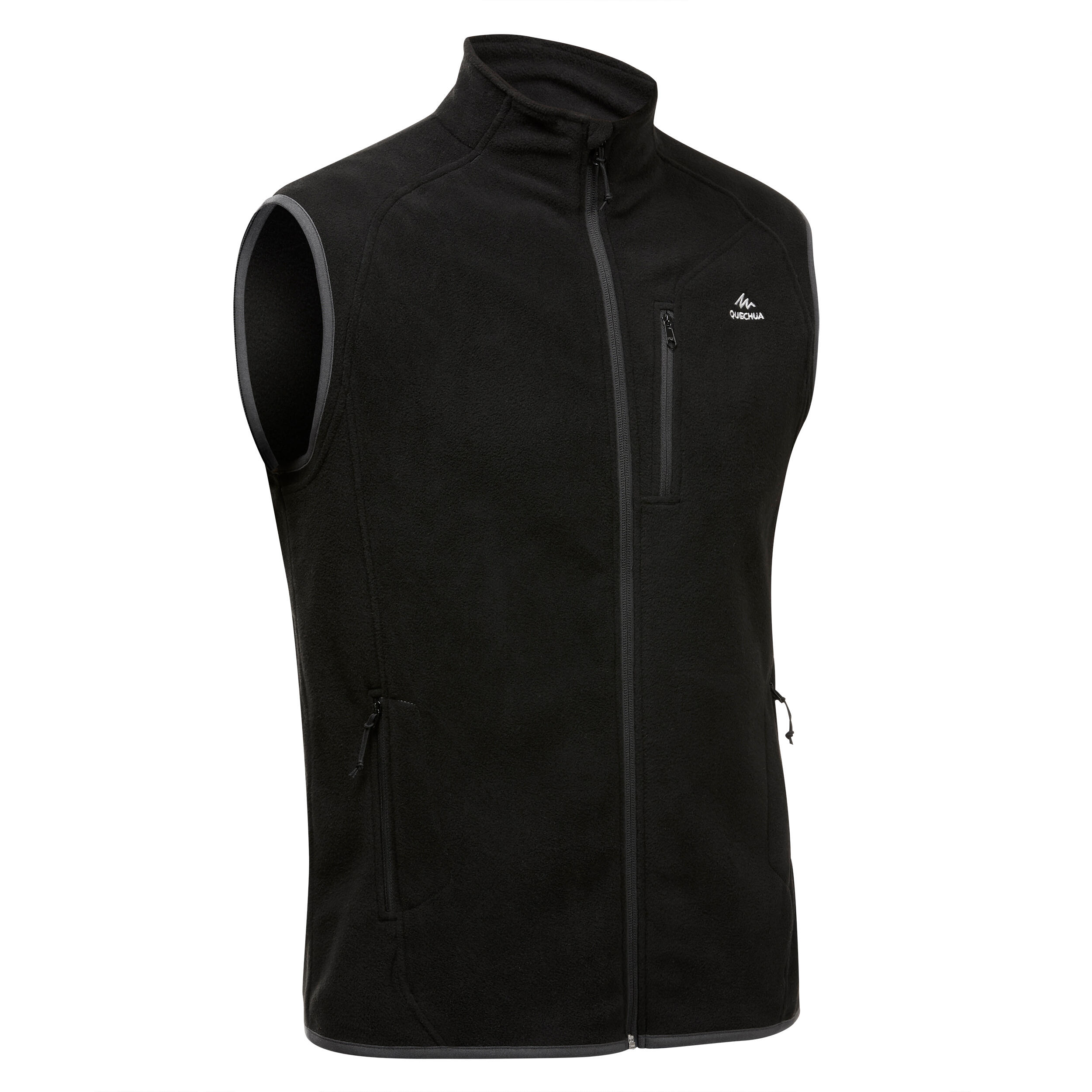 Menâs Fleece Hiking Vest - MH 120