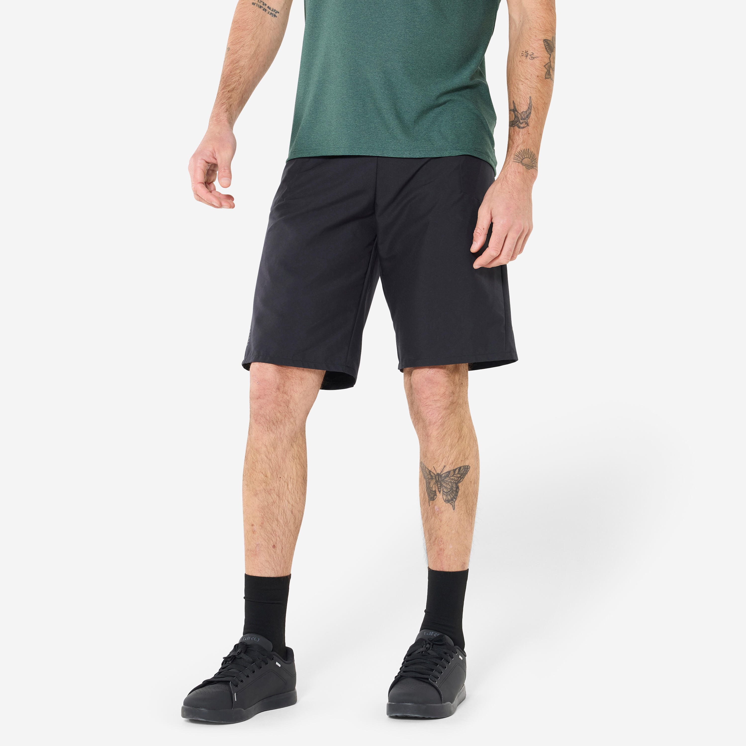 Menâs MTB Shorts - EXPLÂ 100 Black