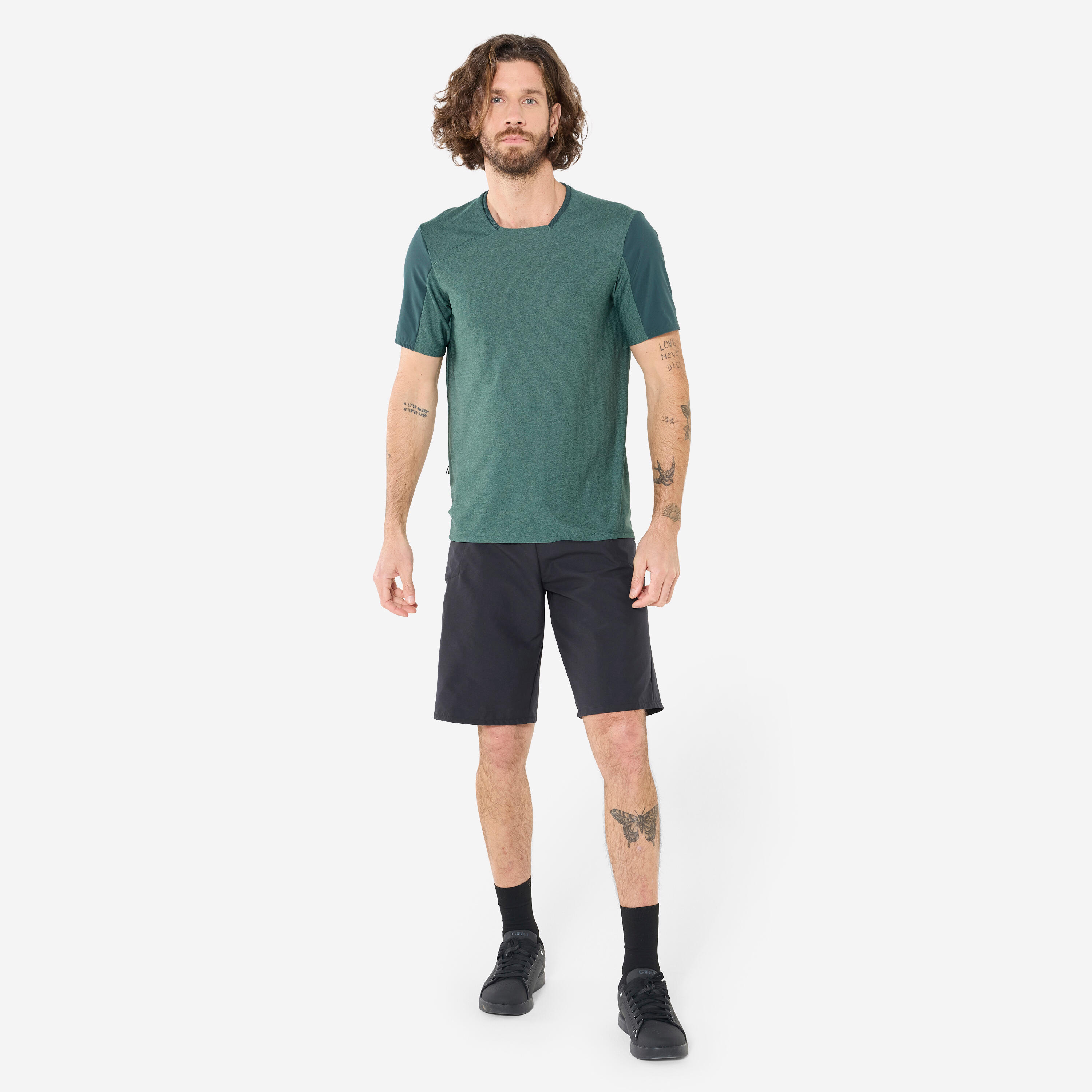 Menâs MTB Shorts - EXPLÂ 100 Black