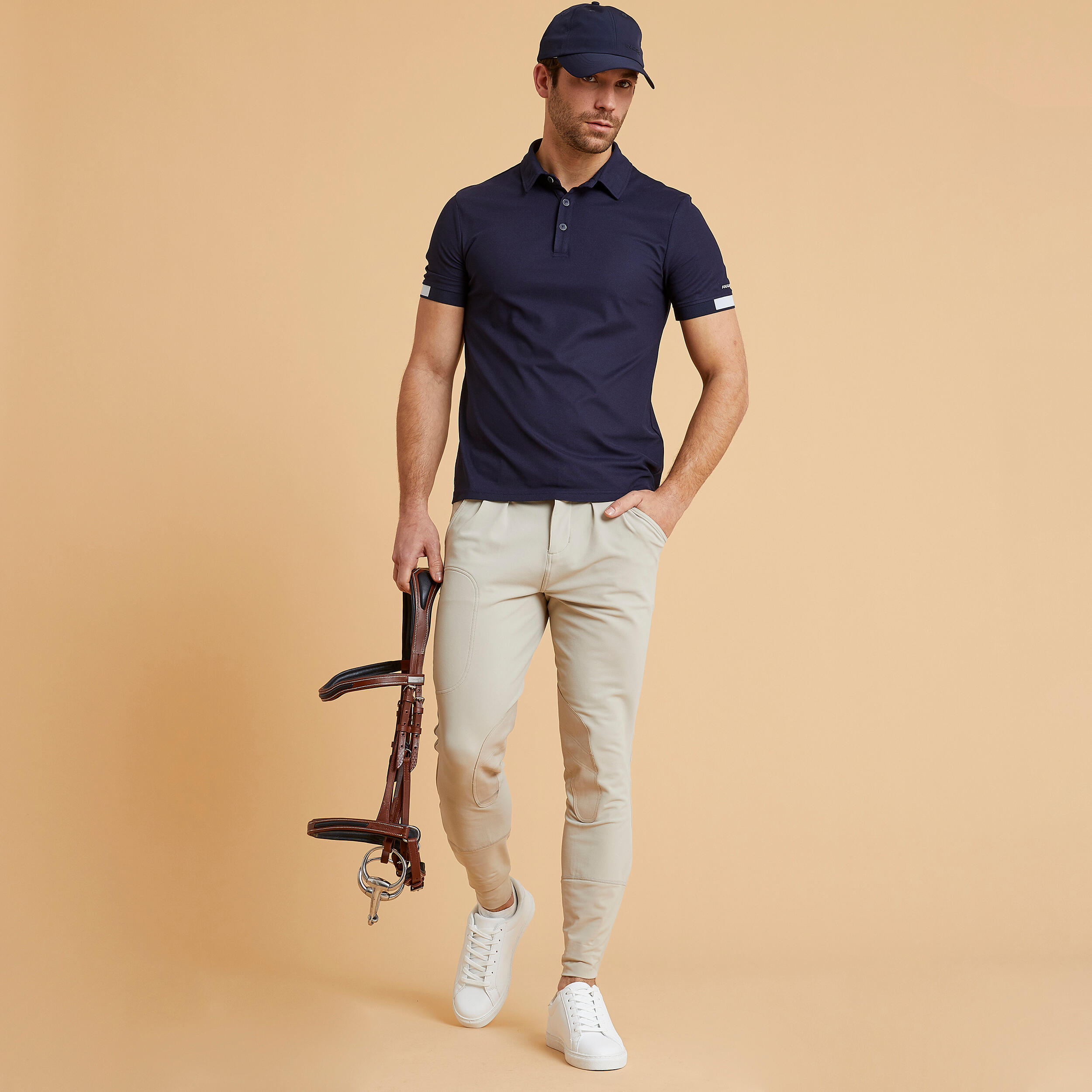 500 horseback riding breeches - Men