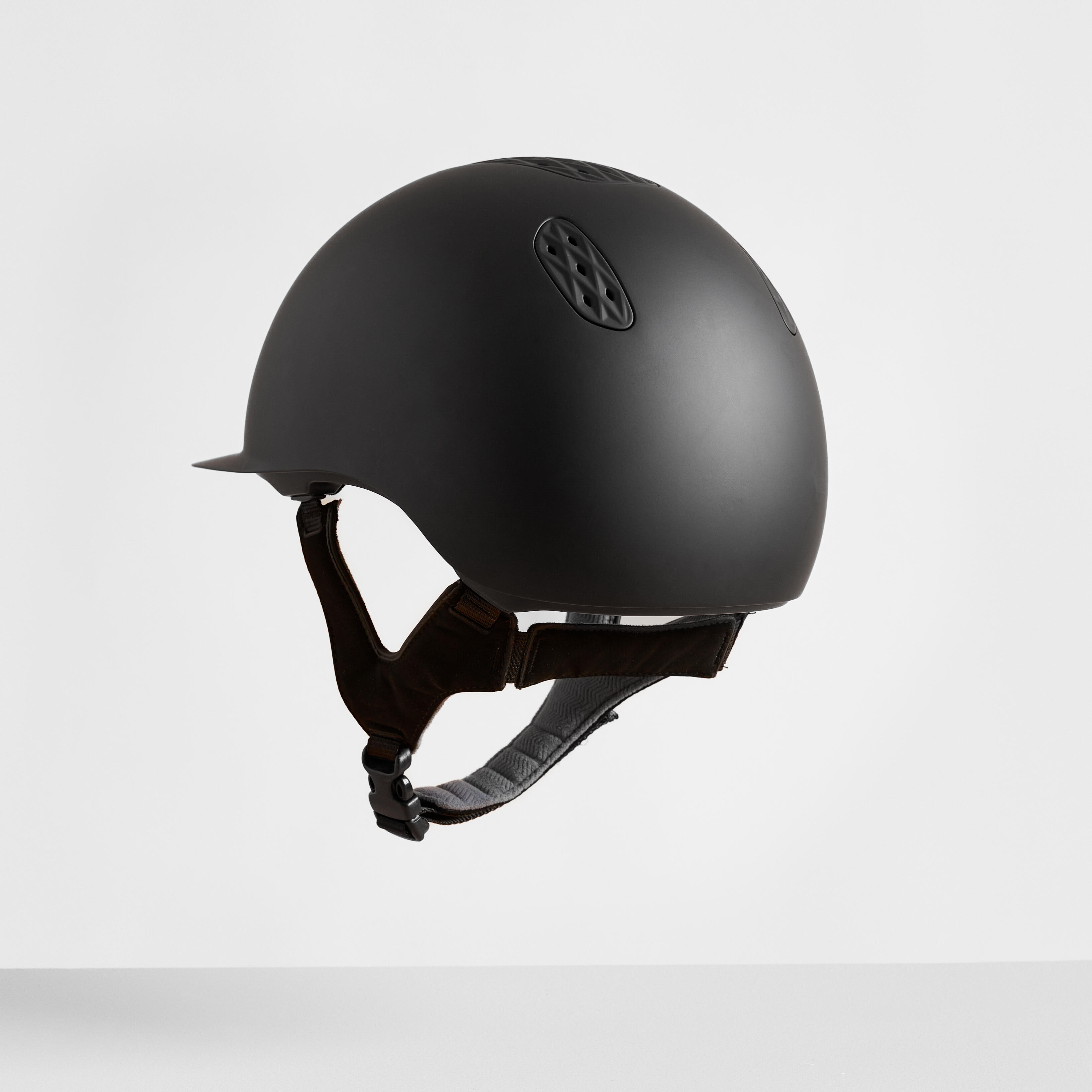 Adults'/Kids' Horse Riding Helmet 520 - Matte Black