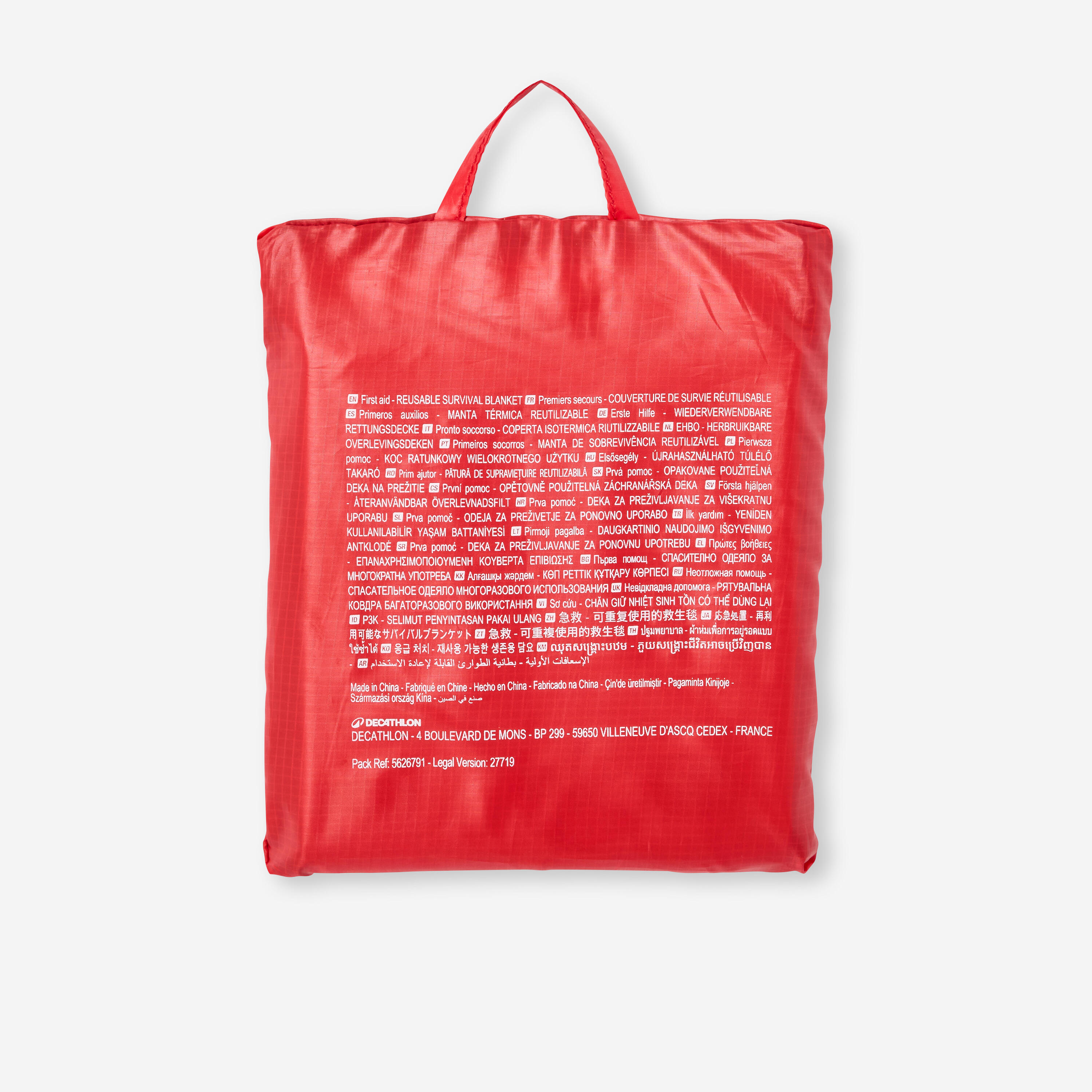 Reusable Survival Blanket