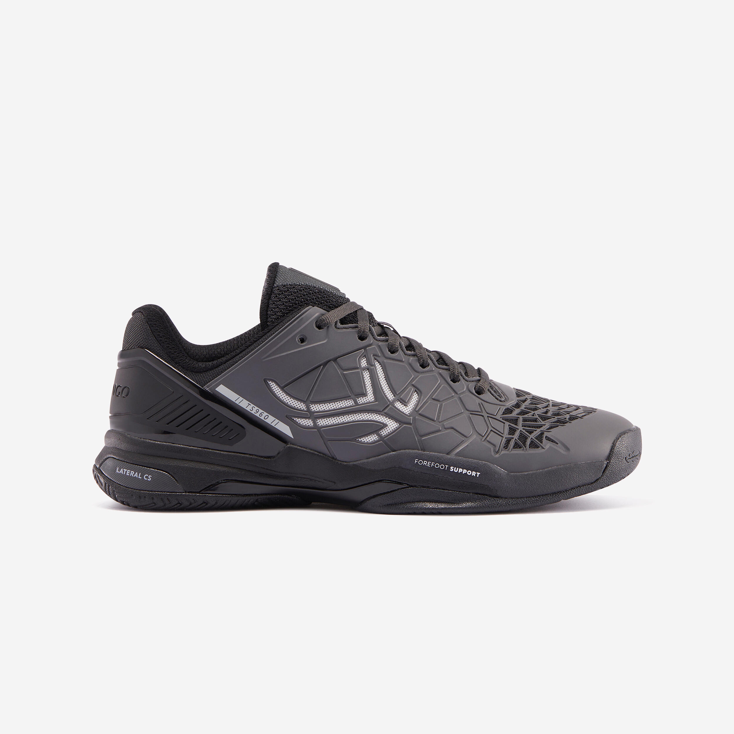 Men's Tennis Multicourt Shoes - Strong Pro Grey/Black