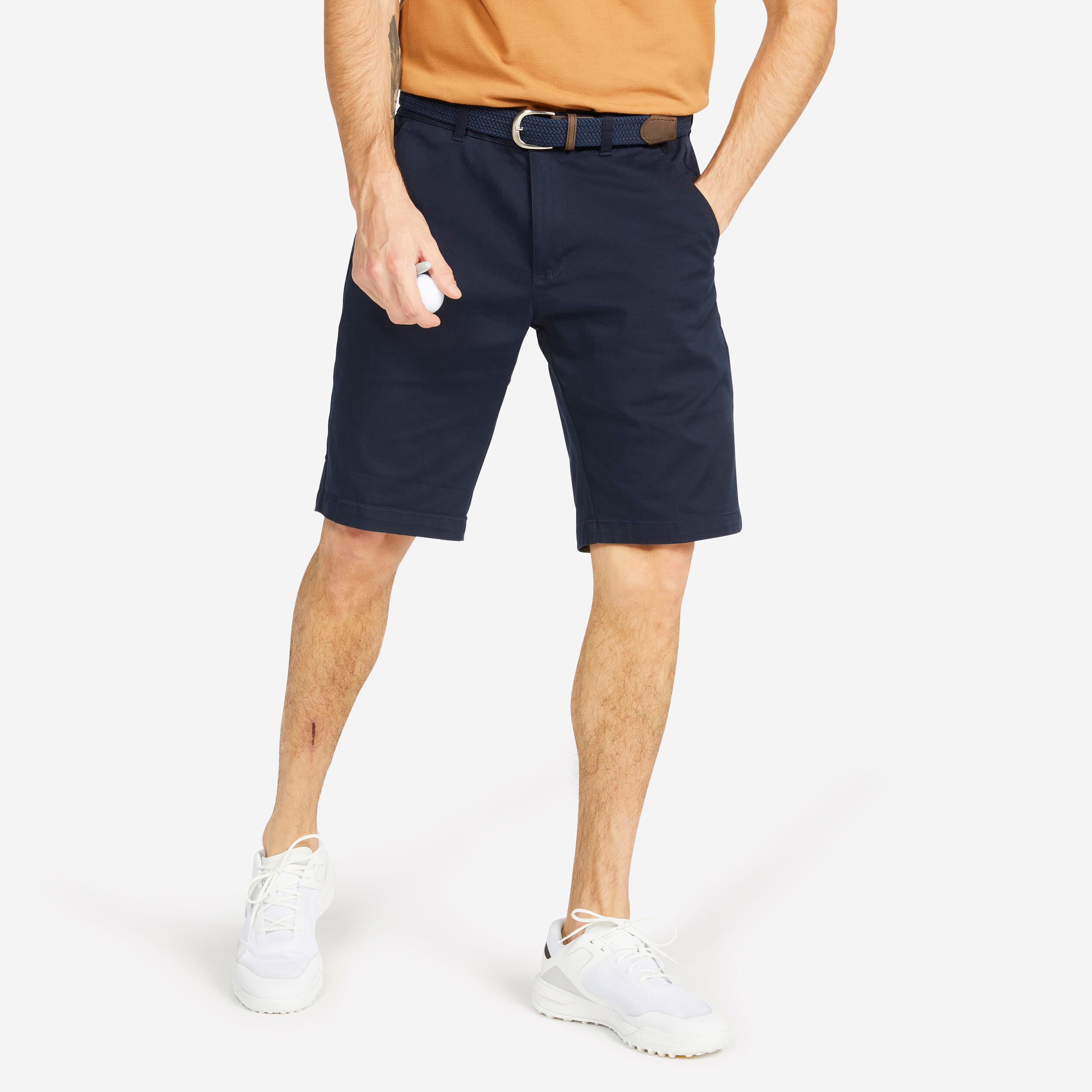 Menâs Cotton Golf Shorts, MWÂ 500