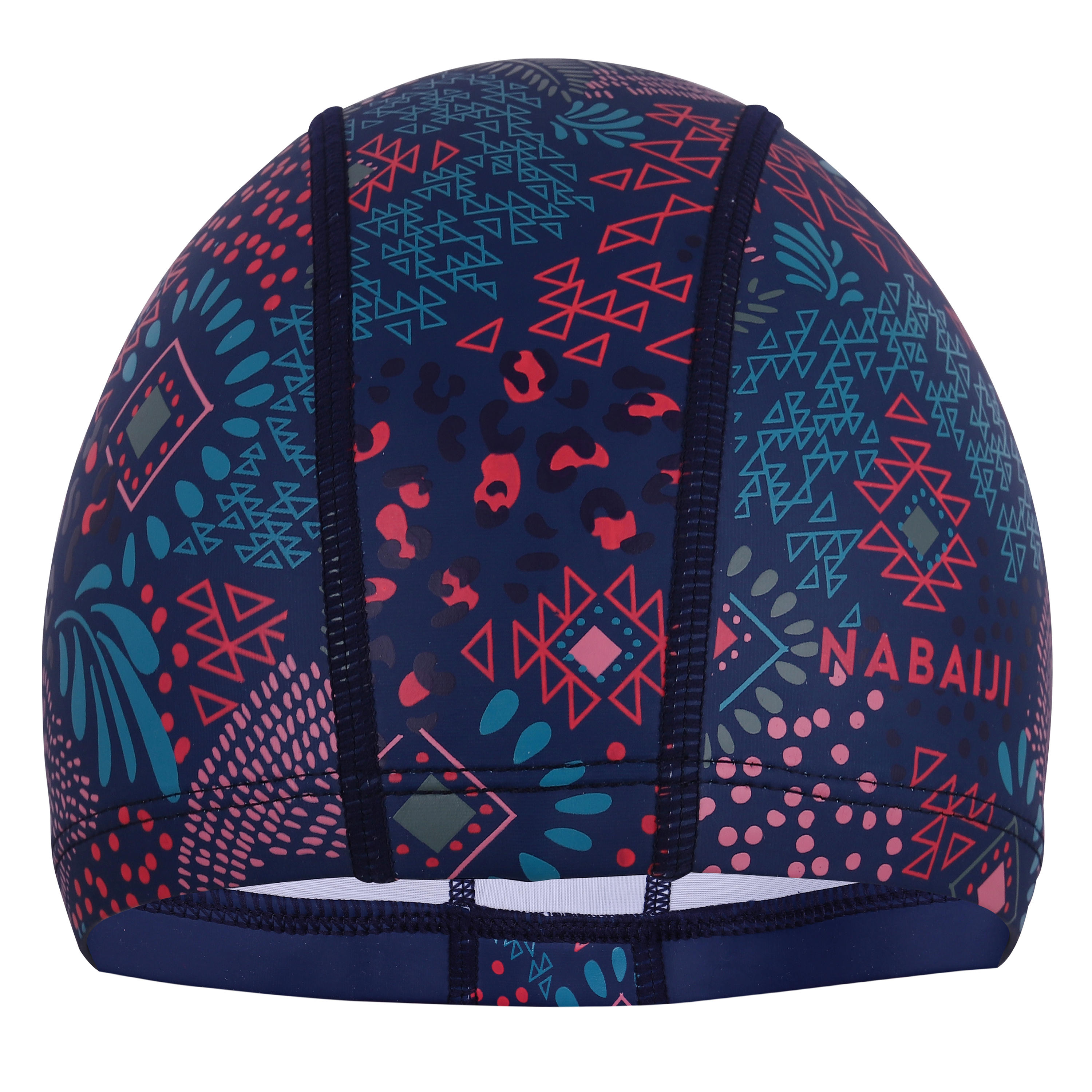 Coated Mesh Swim Cap with Print Size L