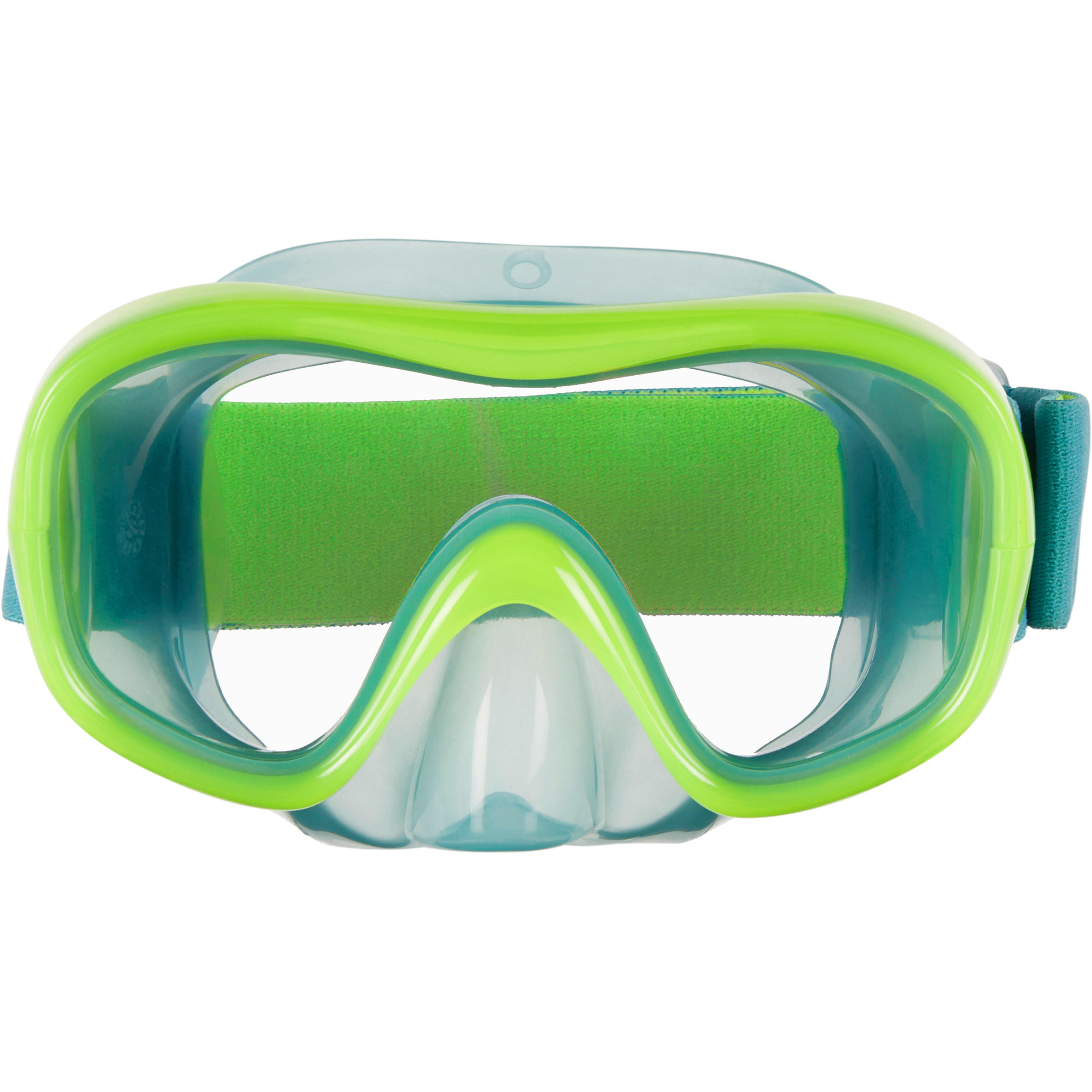Kids’ Mask and Snorkel snorkelling Kit SNK 520 neon green